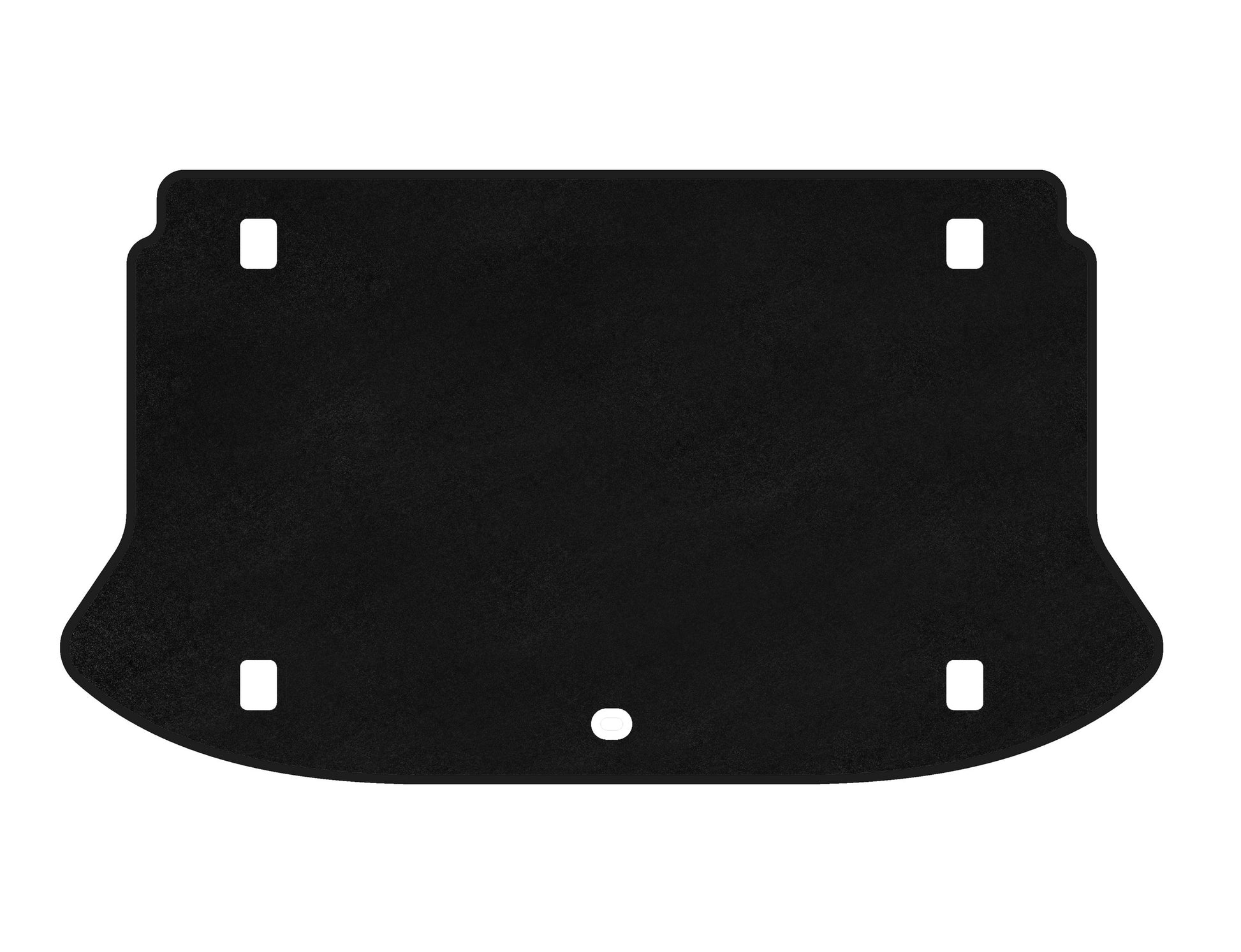 Trunk mat textile Classic (Black) for Hyundai Venue - image 1