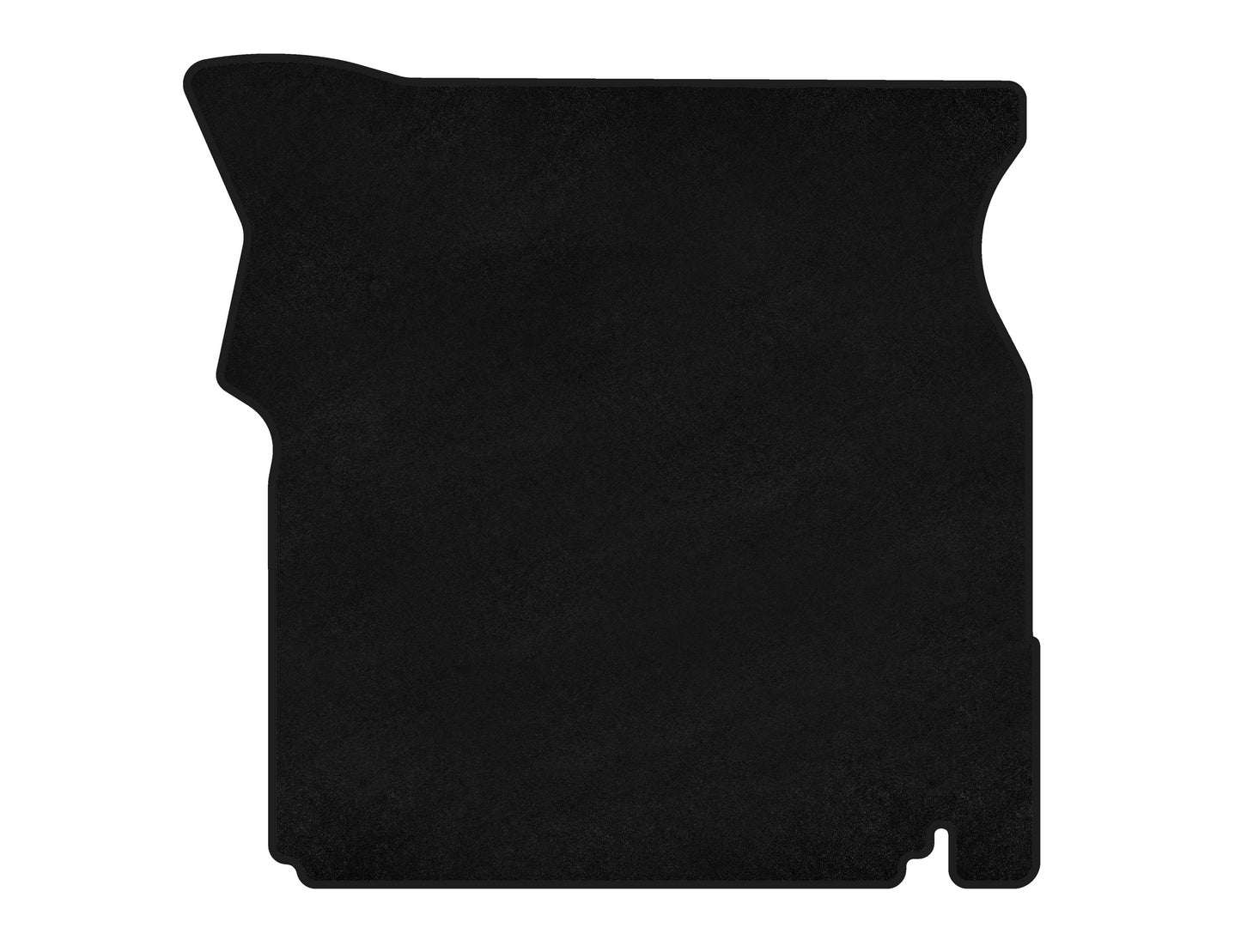 Trunk Mat Textile Premium (SD, Black) for Opel Omega B 1994-2003 - image 1