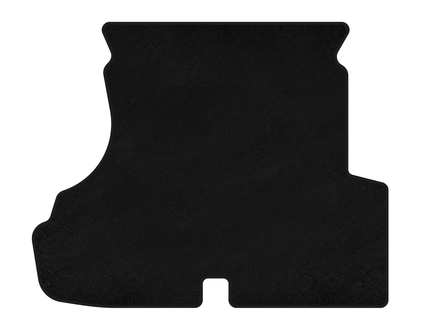 Textile Trunk Mat Classic (Coupe, Black) for Mercedes CLK W208 1997-2002 - image 1