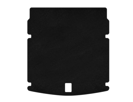 Trunk Mat Textile Premium V-2 (Cabriolet, Black) for Audi A5 2007-2015 - image 1