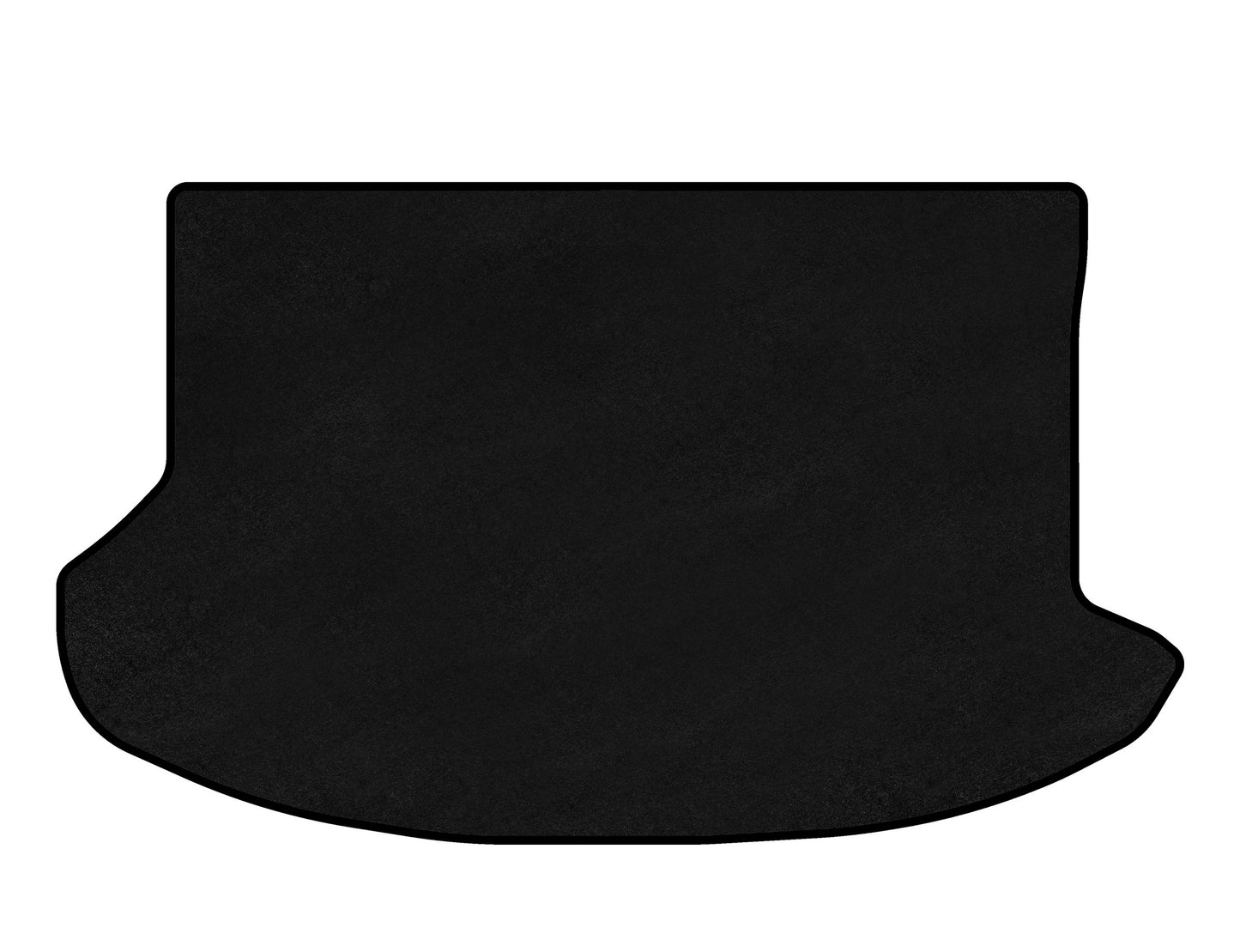 Trunk Mat Textile Classic (HB, Black) for Subaru Impreza 2007-2011 - image 1
