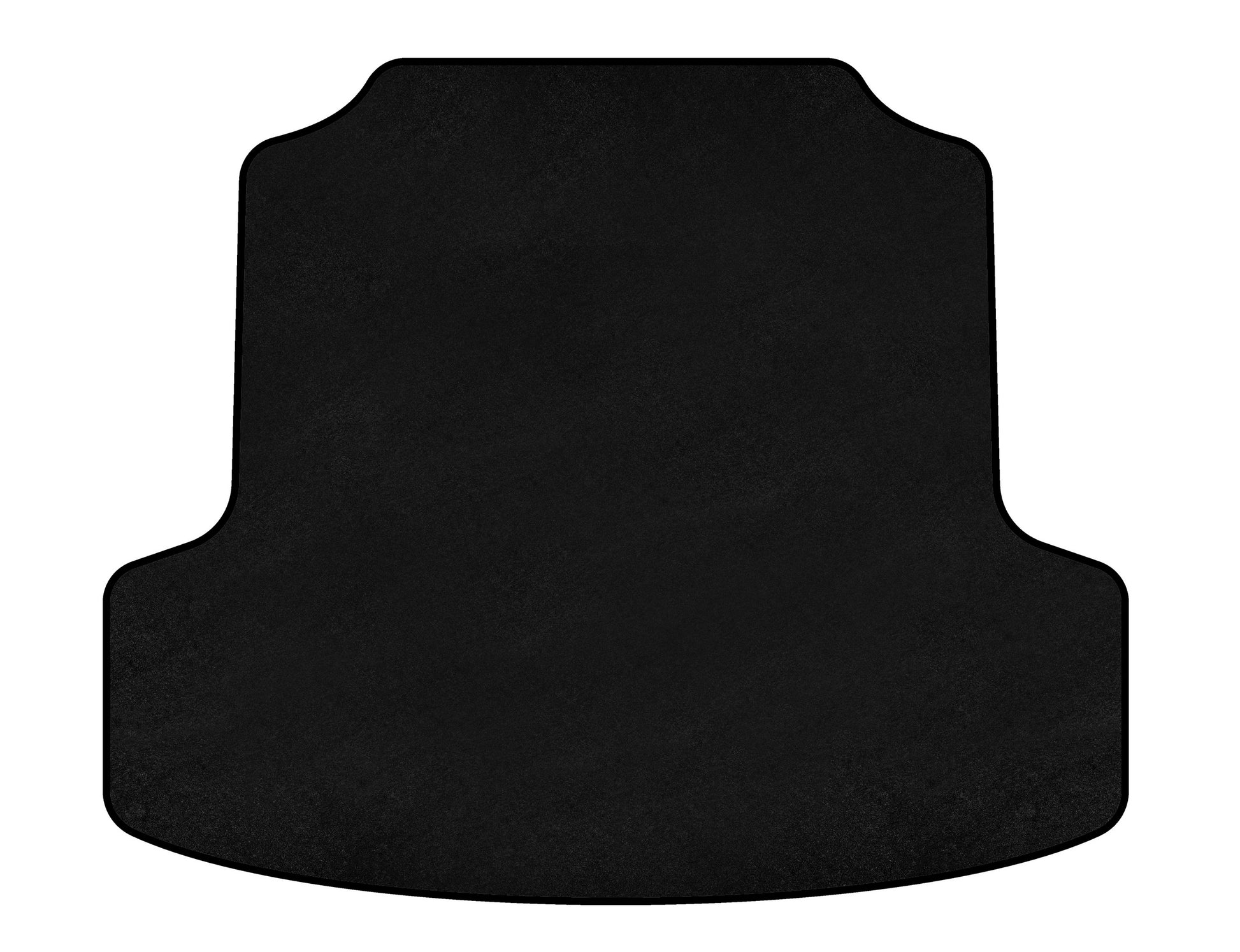Trunk mat textile Classic (SD, Black) for Nissan Altima 2012-2018 - image 1