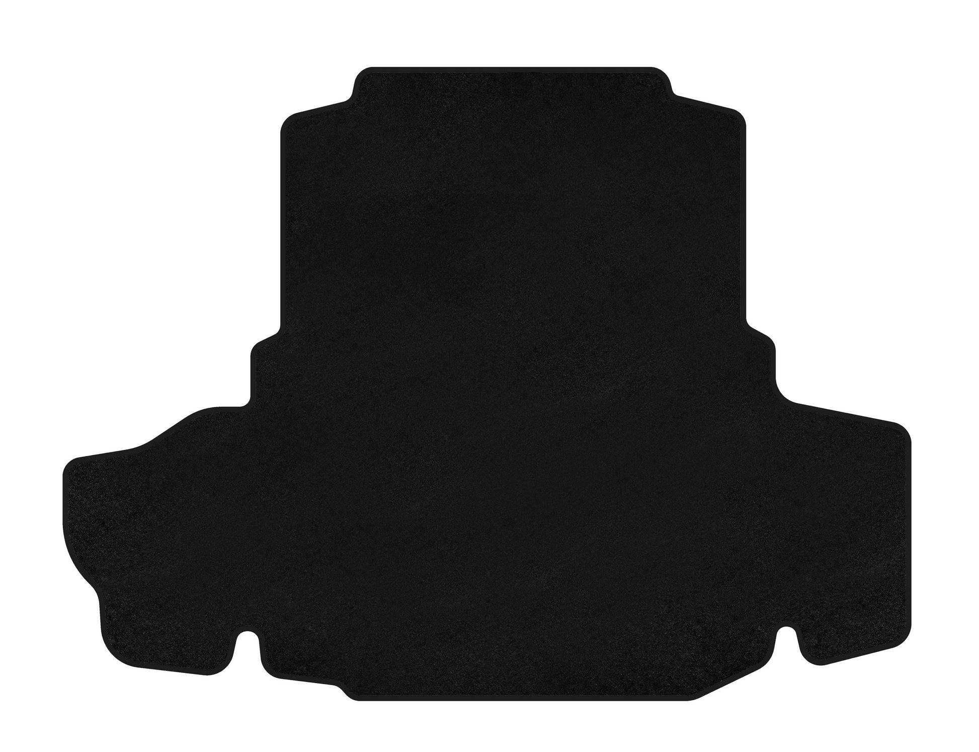 Classic textile trunk mat (2011-2015, SD, Non-AWD, Black) for Lexus GS 2011-2020 - image 1