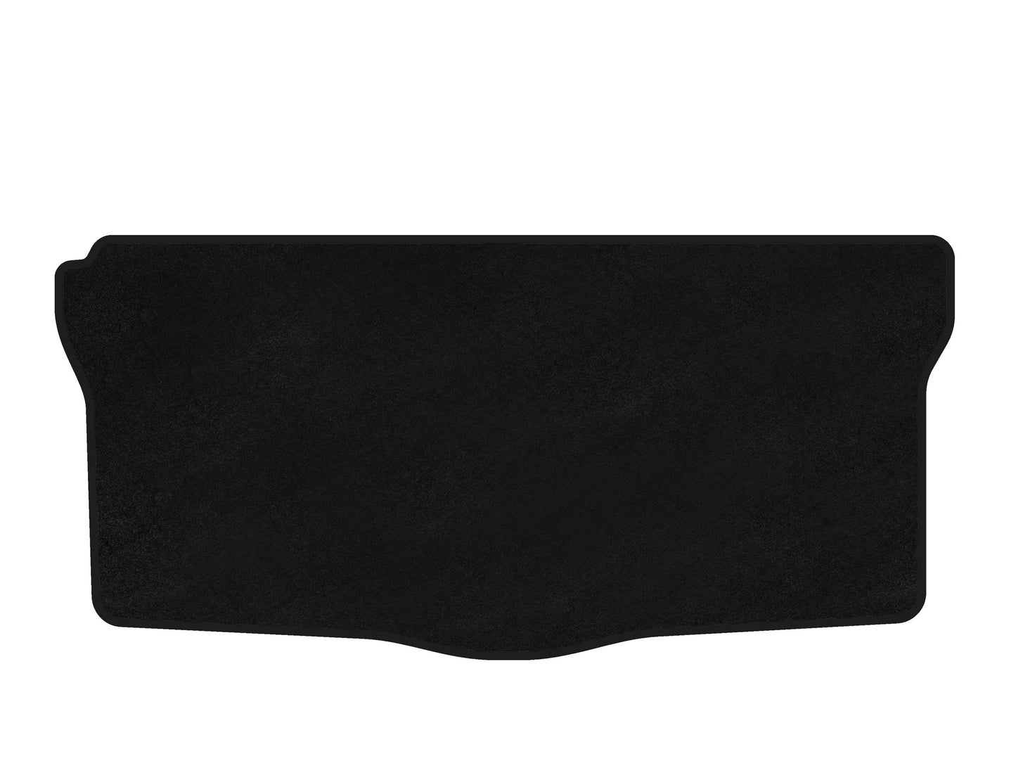 Trunk Mat Textile Classic (HB, Black) for Peugeot 107 2005-2014 - image 1