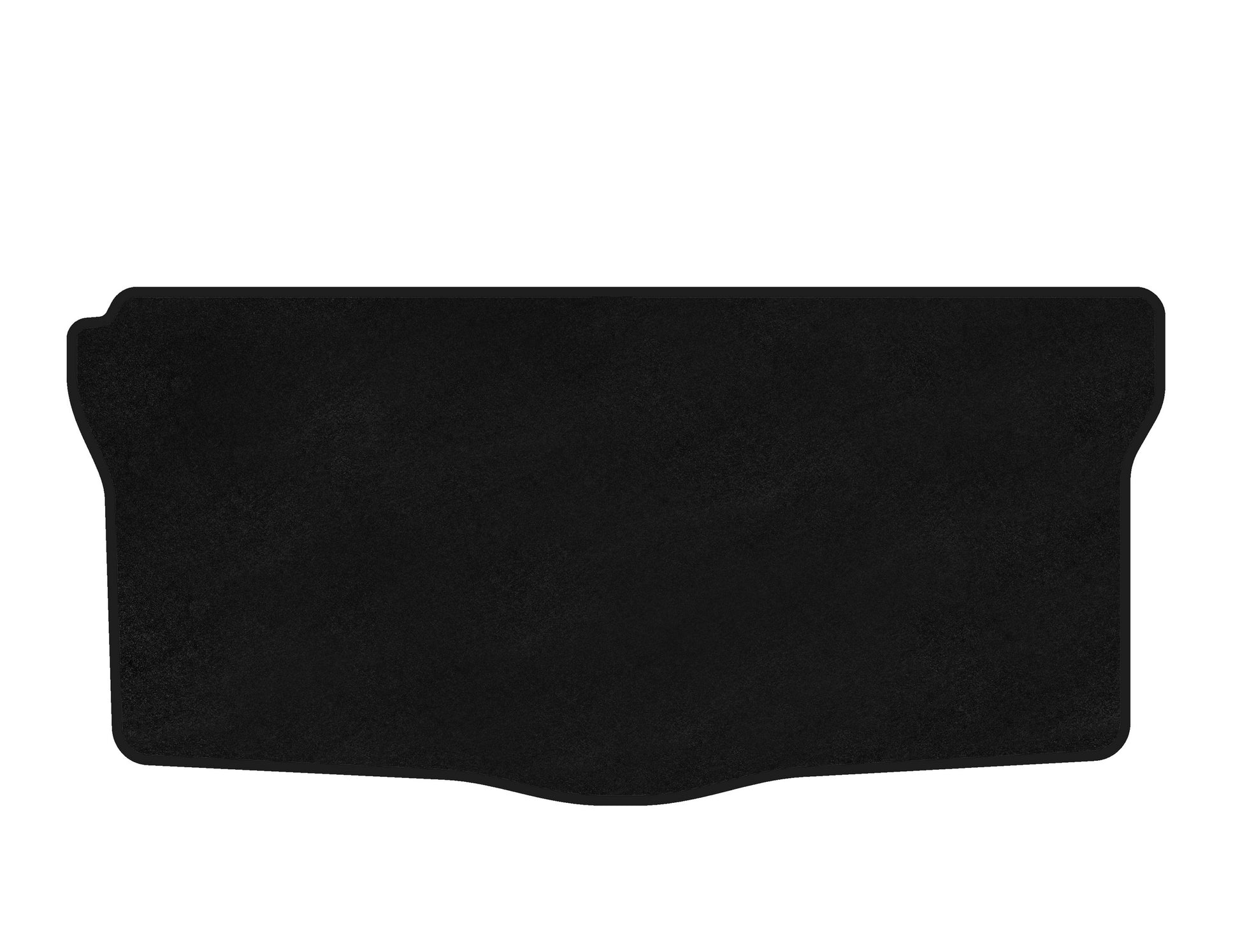 Trunk Mat Textile Classic (HB, Black) for Peugeot 107 2005-2014 - image 1