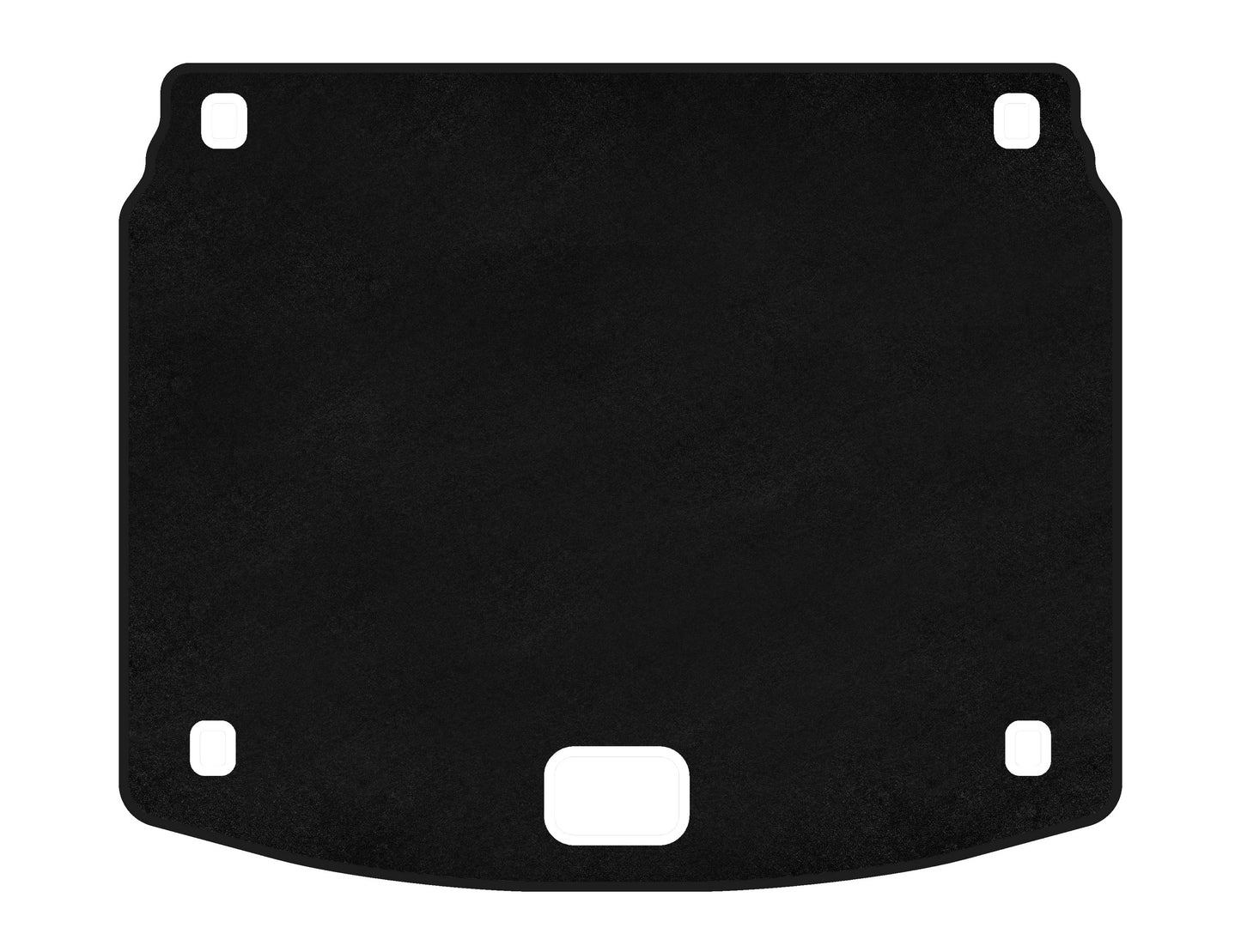 Premium Textile Trunk Mat (Black) for Kia Cerato 4 2019- - image 1