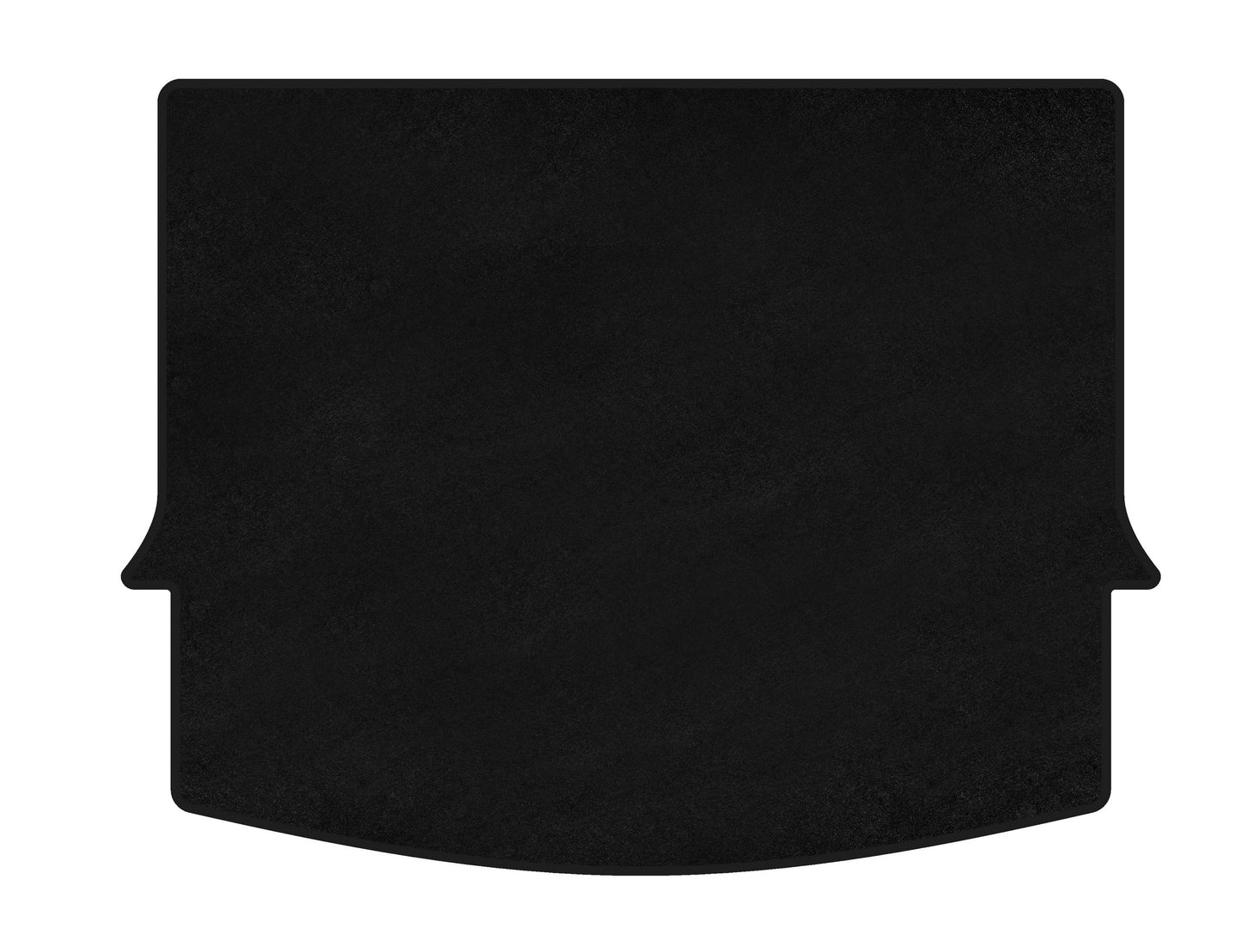 Trunk mat textile Classic (Not all-wheel drive, Black) for Great Wall Haval Jolion - image 1
