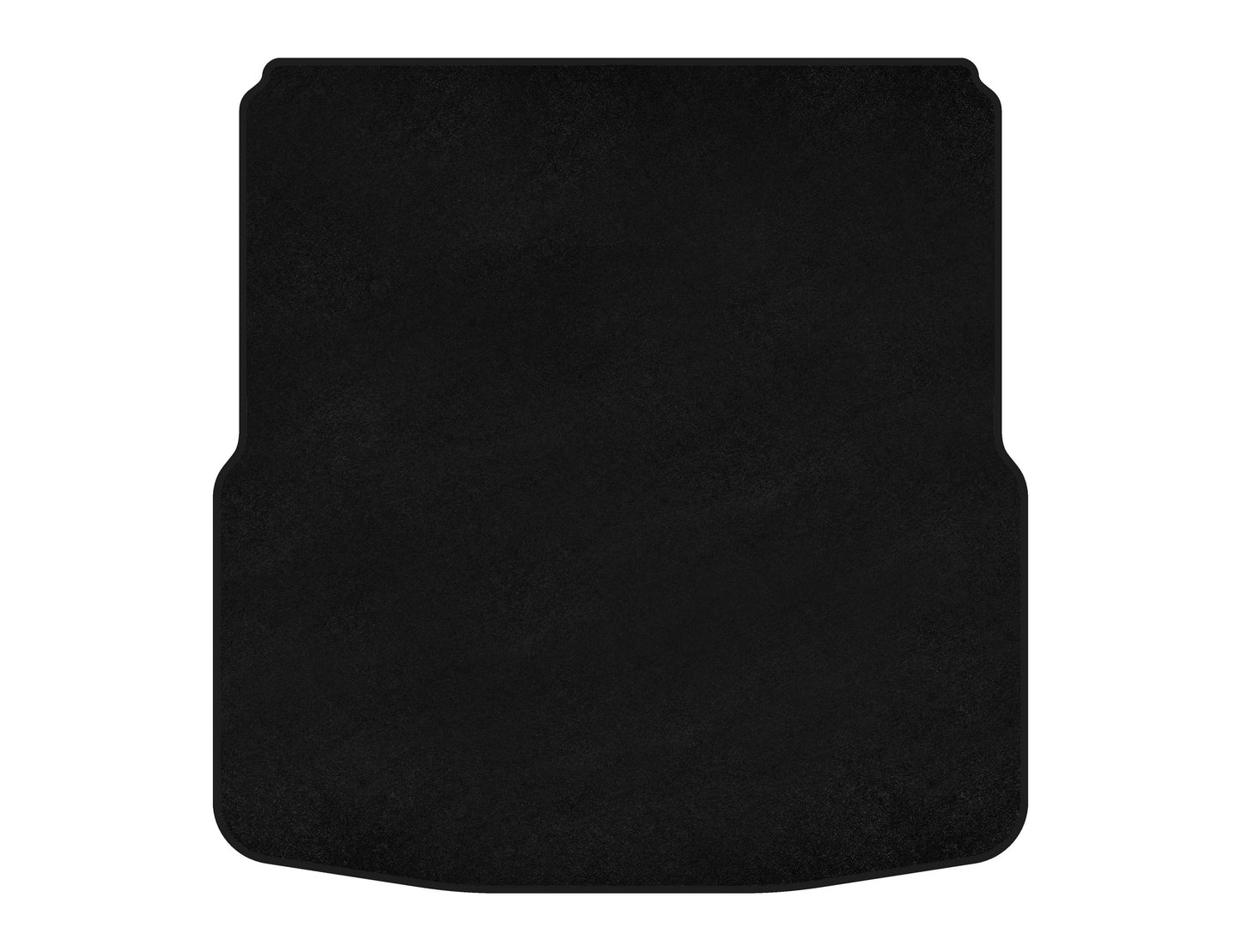 Trunk Mat Textile Premium (double false floor, SW, Black) for Skoda Superb 2009-2015 - image 1
