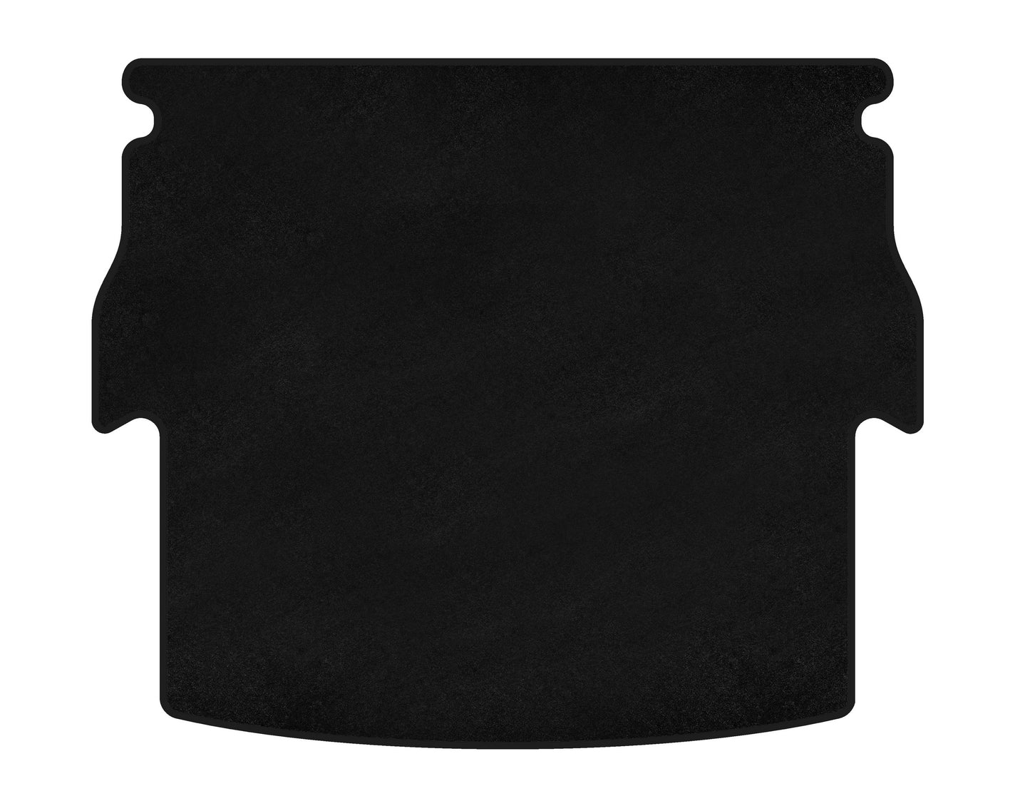 Trunk Mat Textile Premium v1 (Black) for FAW Besturn X80 2013-2020 - image 1