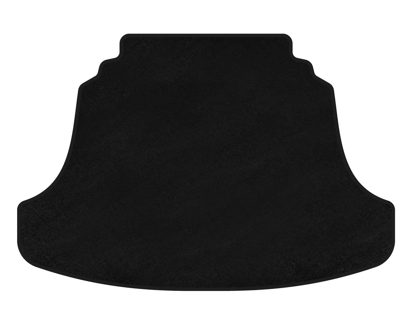 Premium textile trunk mat (G35 S, Coupe, Black) for Infiniti G25/G35/37 (V36/CV36) 2006-2015 - image 1