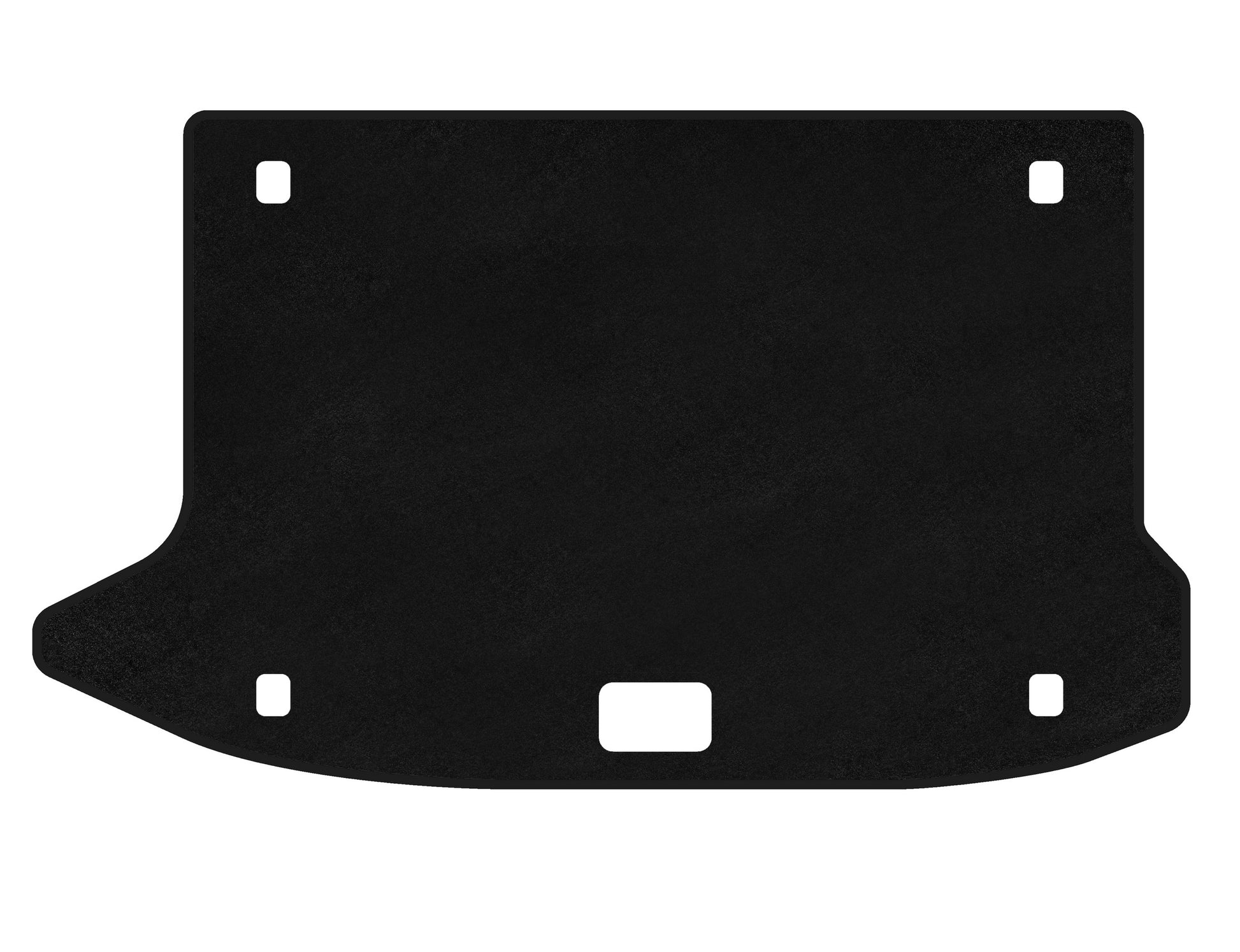 Textile Trunk Mat Classic V3 (Black) for Hyundai Kona 2017-2023 - image 1