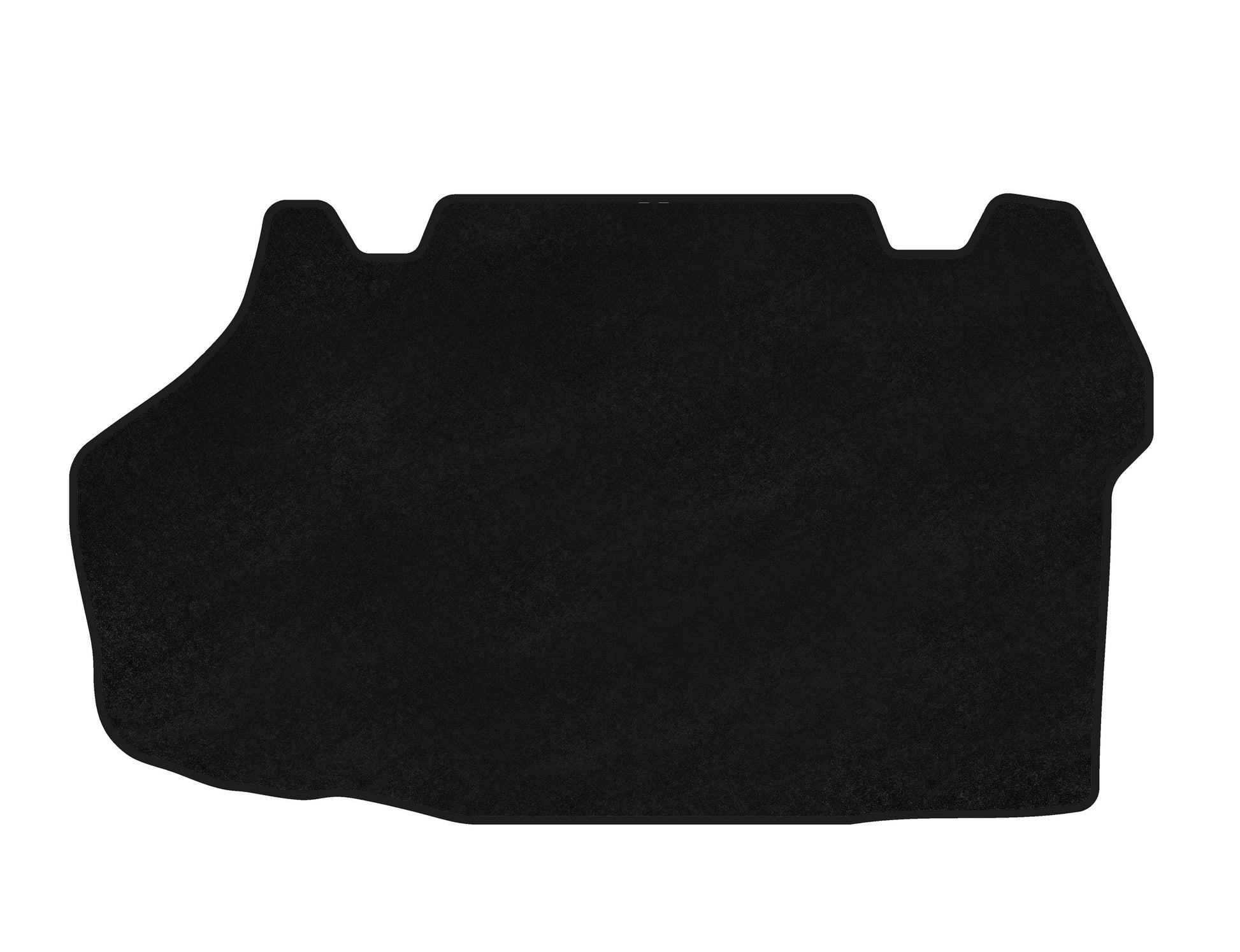 Trunk mat textile Classic (SD, Hybrid, Black) for Lexus ES 2012-2018 - image 1