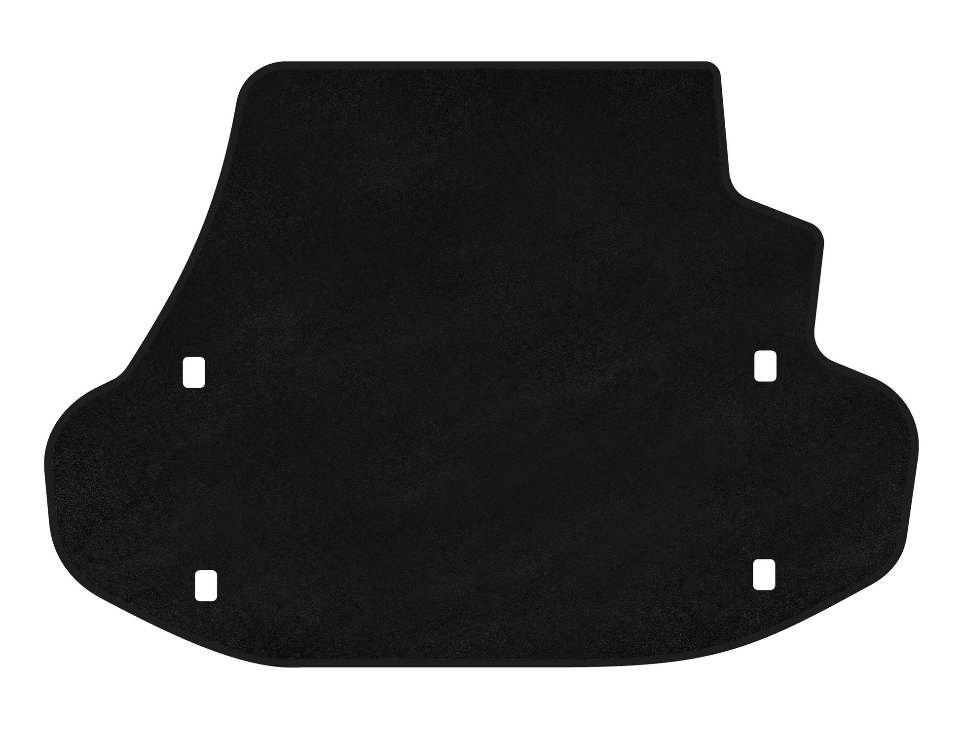 Premium Textile Trunk Mat (Black) for Honda Legend 2004-2012 - image 1