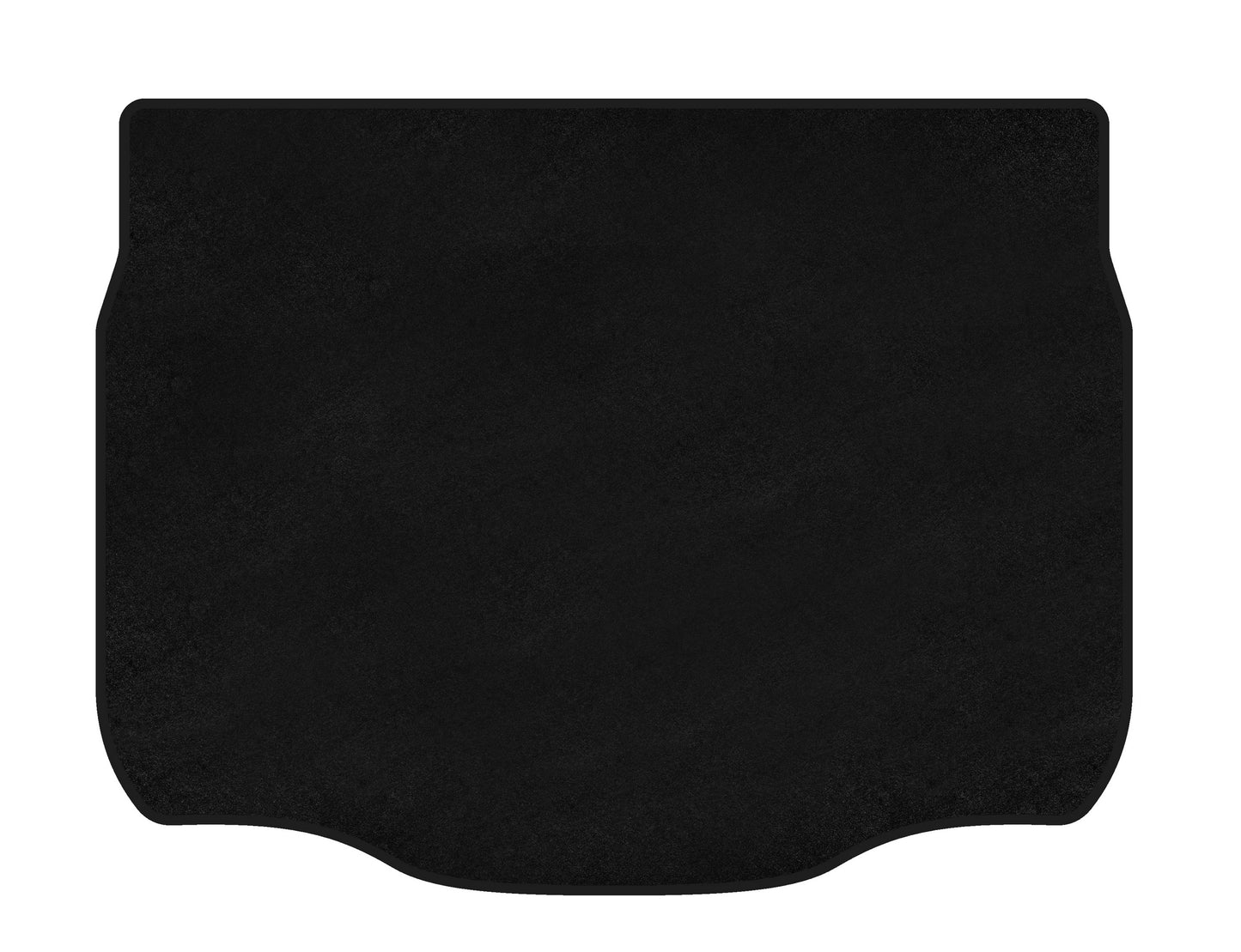 Premium Textile Trunk Mat (Black) for Citroen Cactus 2014-2020 - image 1