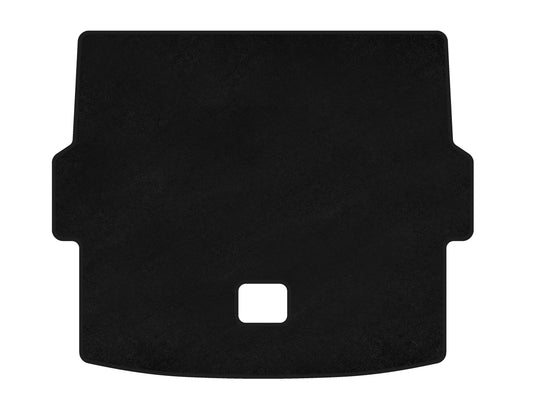Premium textile trunk mat (2018+, Black) for Citroen DS-7 - image 1