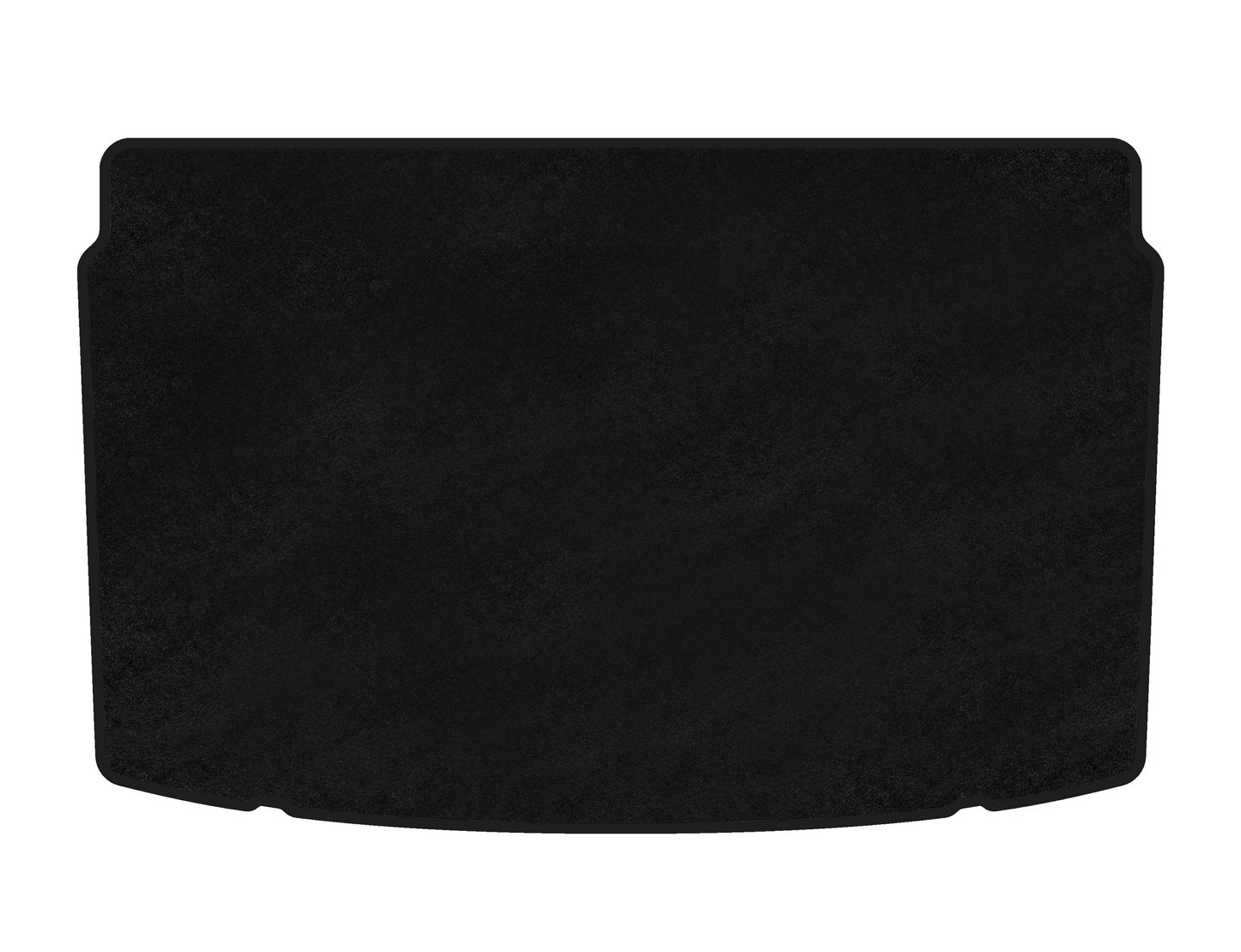 Premium Textile Trunk Mat (HB, Black) for Volkswagen Polo 2017- - image 1