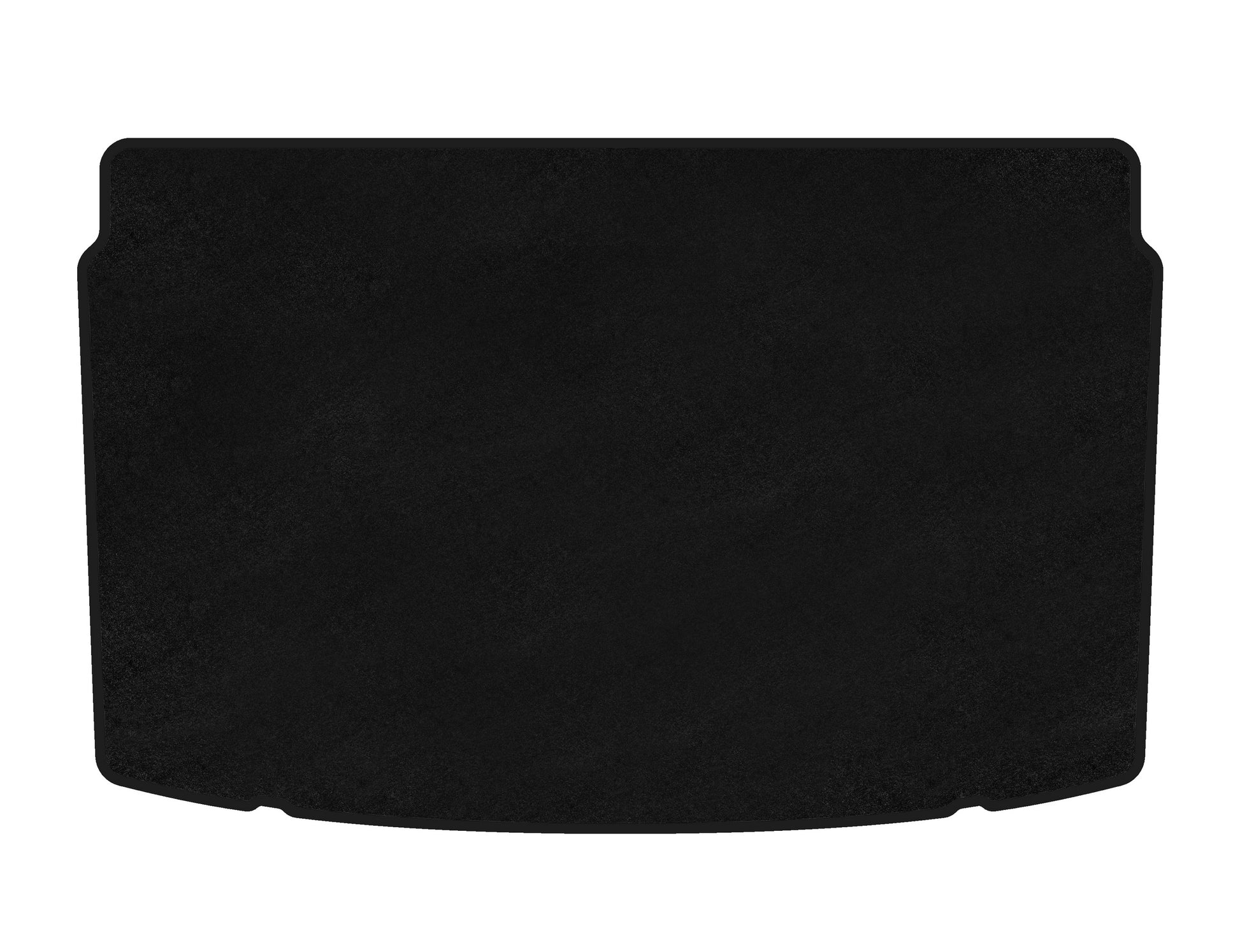 Premium Textile Trunk Mat (HB, Black) for Volkswagen Polo 2017- - image 1