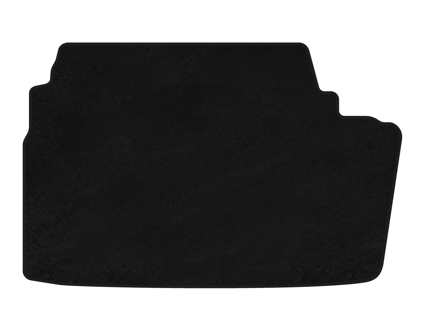 Premium Textile Trunk Mat (SD, Long Wheelbase, Black) for Mercedes S-сlass W140 1991-1998 - image 1