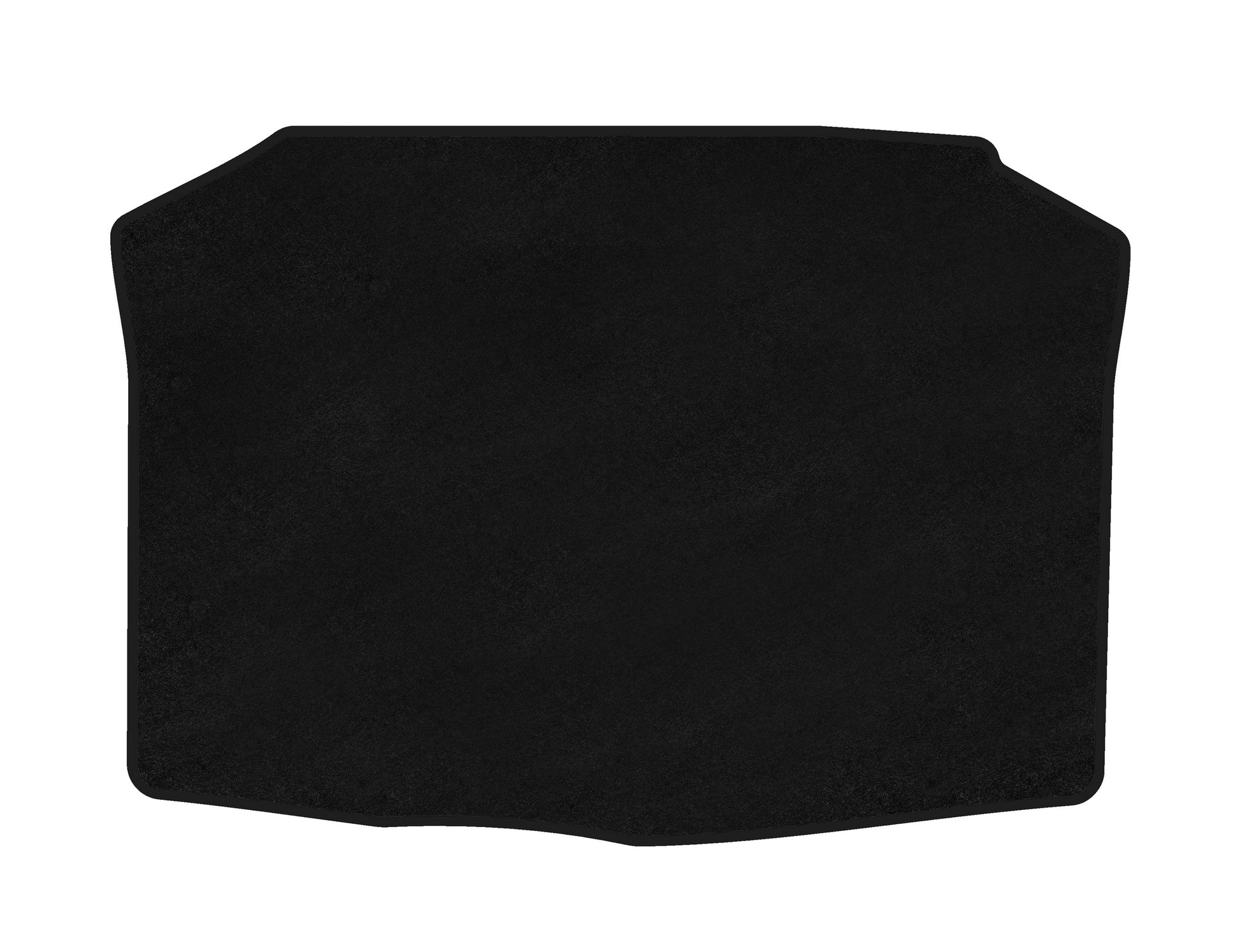 Premium Textile Trunk Mat (HB, Black) for Skoda Fabia 2000-2007 - image 1