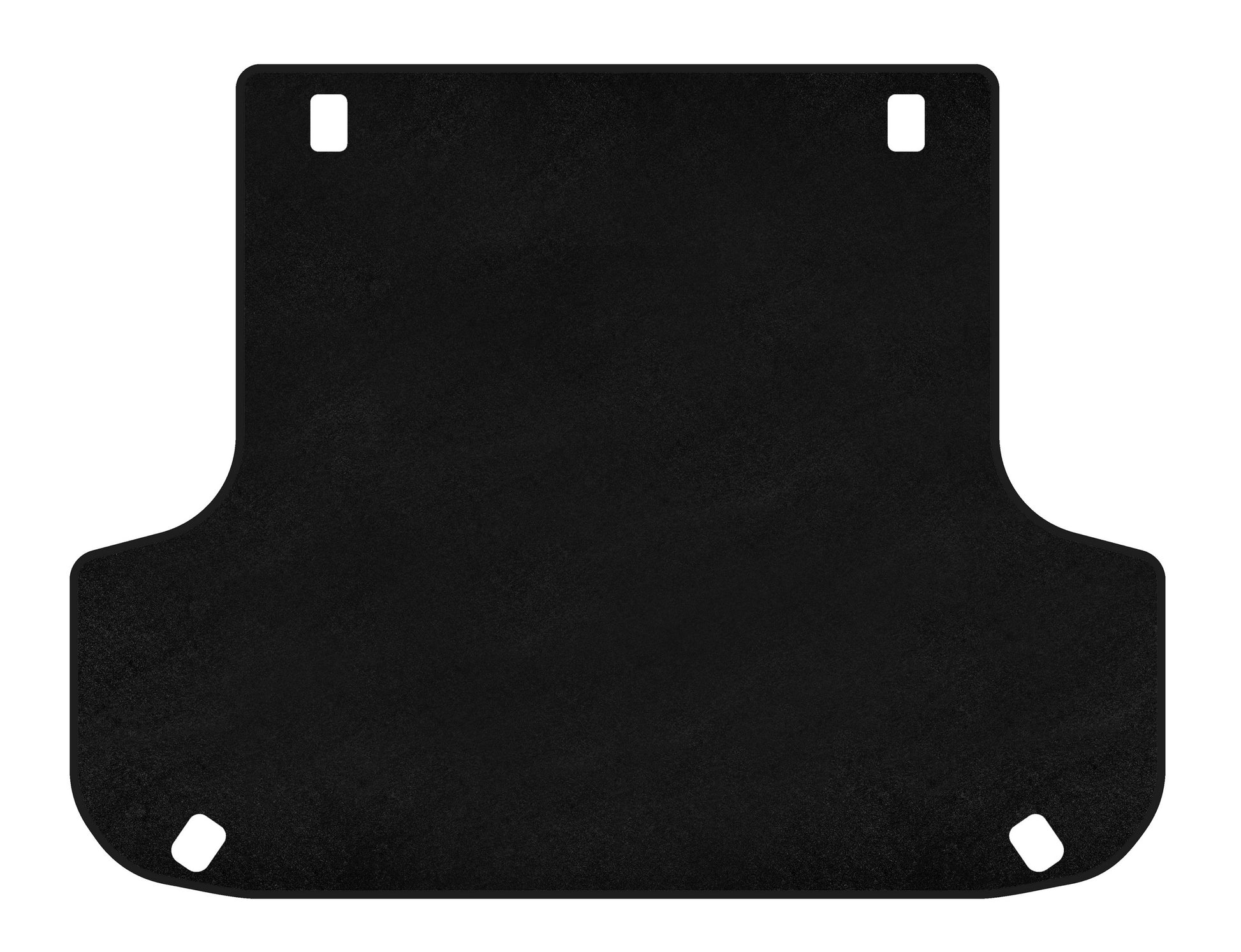 Trunk mat textile Classic (Black) for Mitsubishi Pajero Sport 1996-2007 - image 1