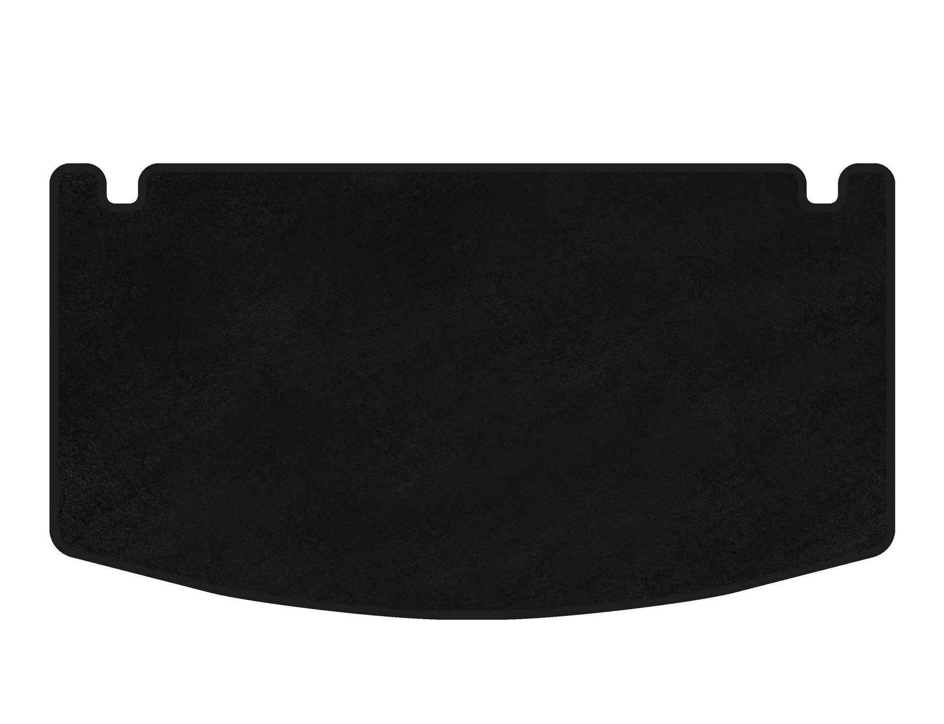 Trunk Mat Textile Classic (2009-2011, HB, Black) for Kia Picanto 2004-2011 - image 1