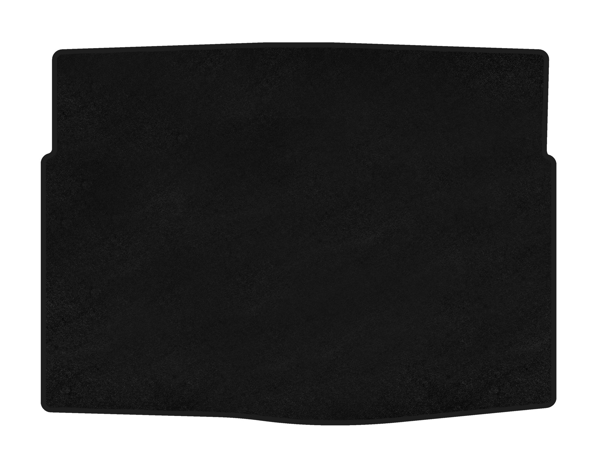Trunk Mat Textile Classic (Black) for Citroen C-3 Aircross 2017-2024 - image 1