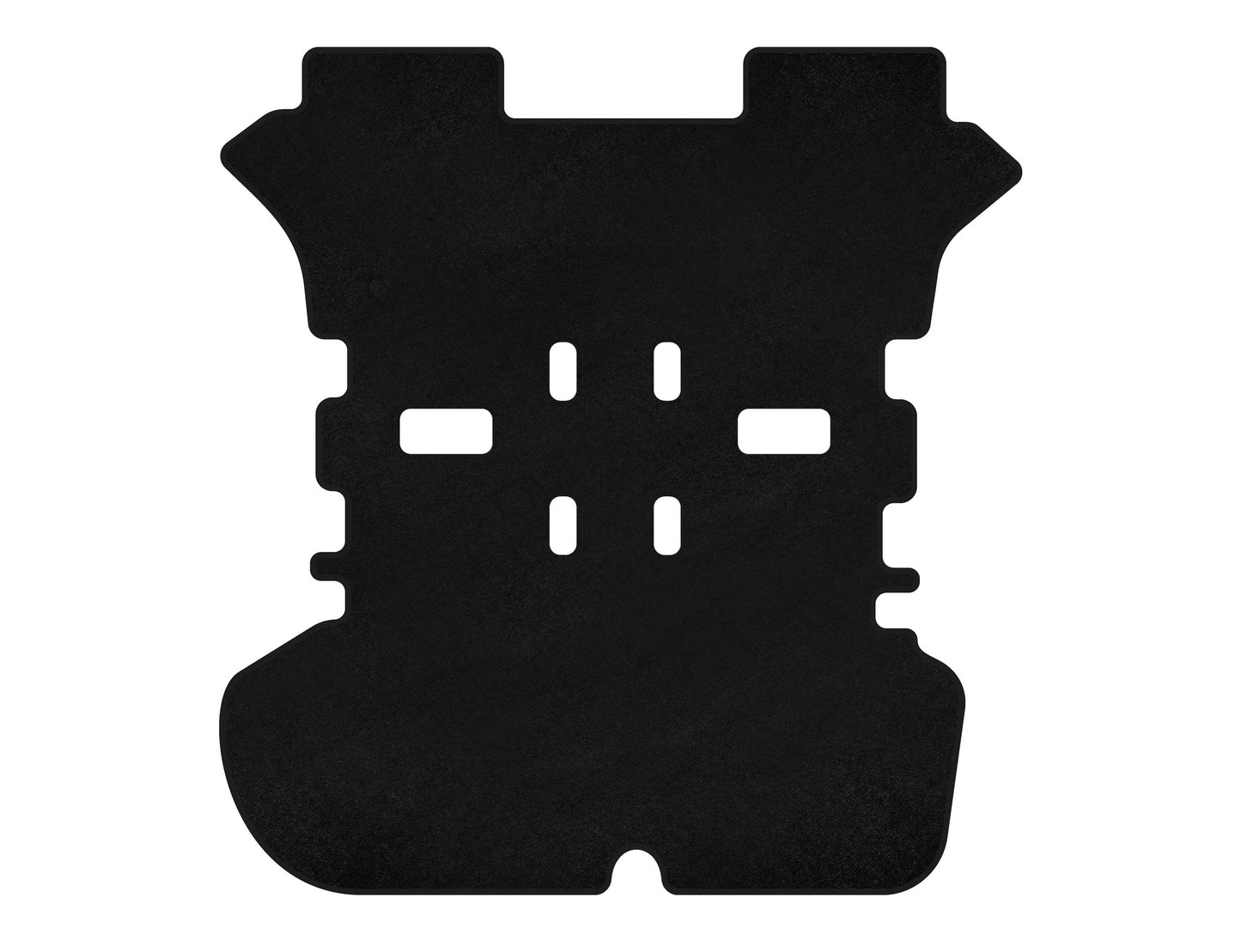Trunk Mat Textile Classic (Black) for Toyota Previa 2000-2006 - image 1