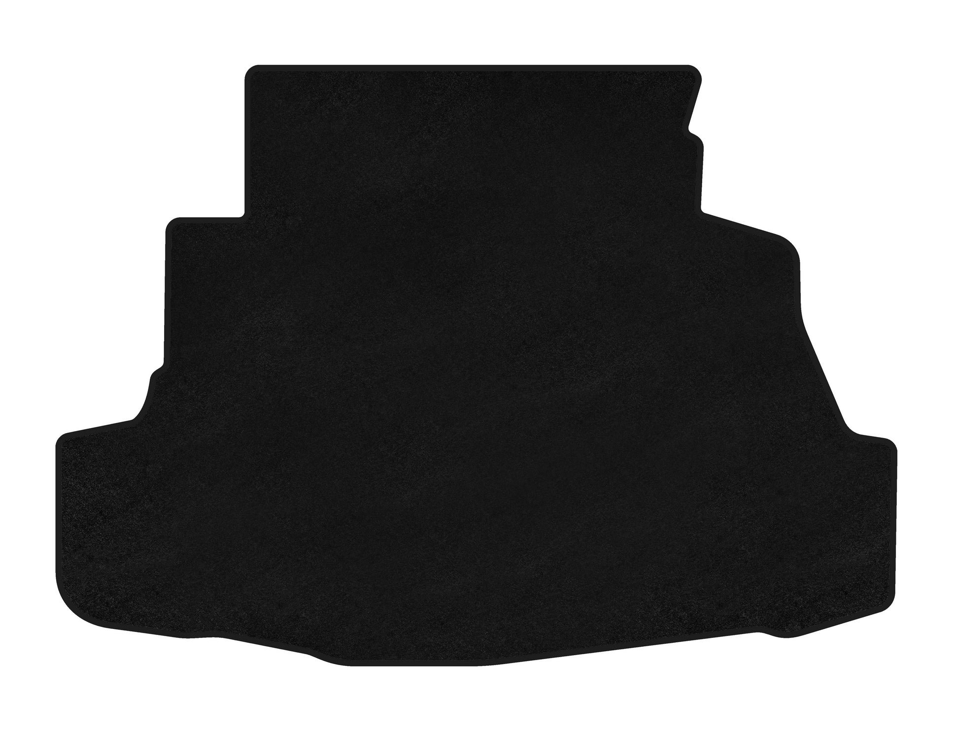Trunk Mat Textile Premium (SD, Black) for Nissan Primera P12 2002-2007 - image 1