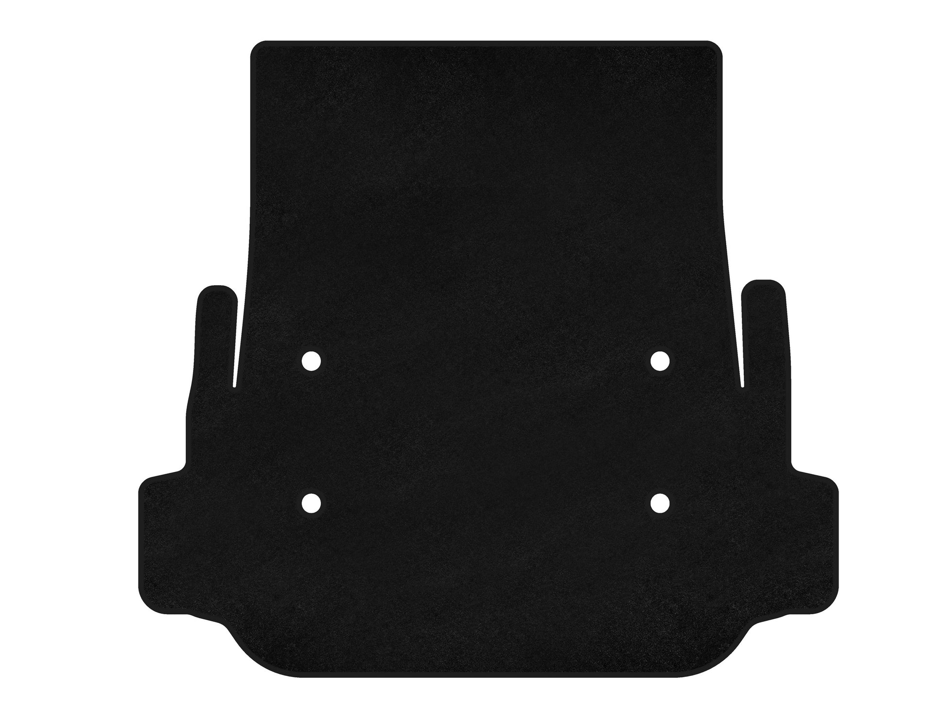 Trunk mat textile Premium V-2 (SD, Black) for BMW 5 series E-39 1996-2003 - image 1