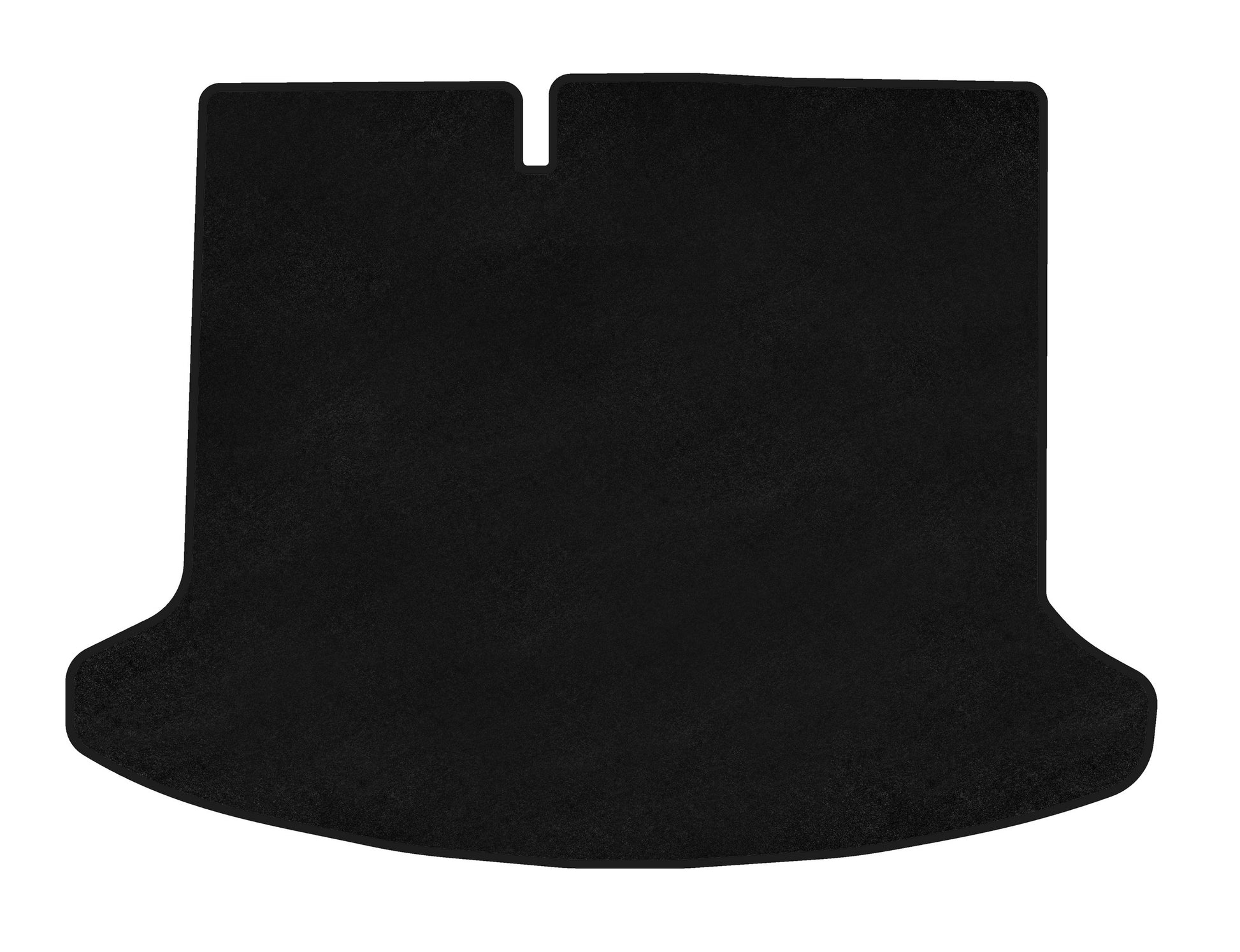 Trunk mat textile Classic (Black) for Nissan Kicks - image 1
