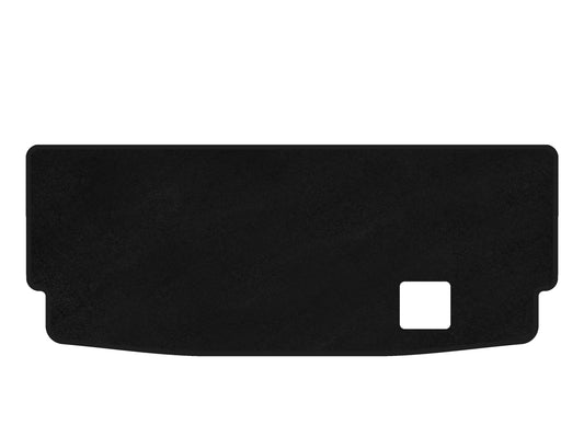 Classic textile trunk mat (7-seater with 3 rows unfolded, Black) for Mercedes GL class X164 - image 1