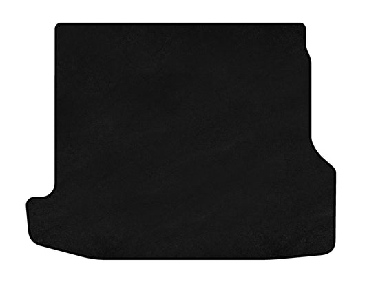 Premium textile trunk mat (5-door, Black) for Opel Frontera 1998-2003 - image 1