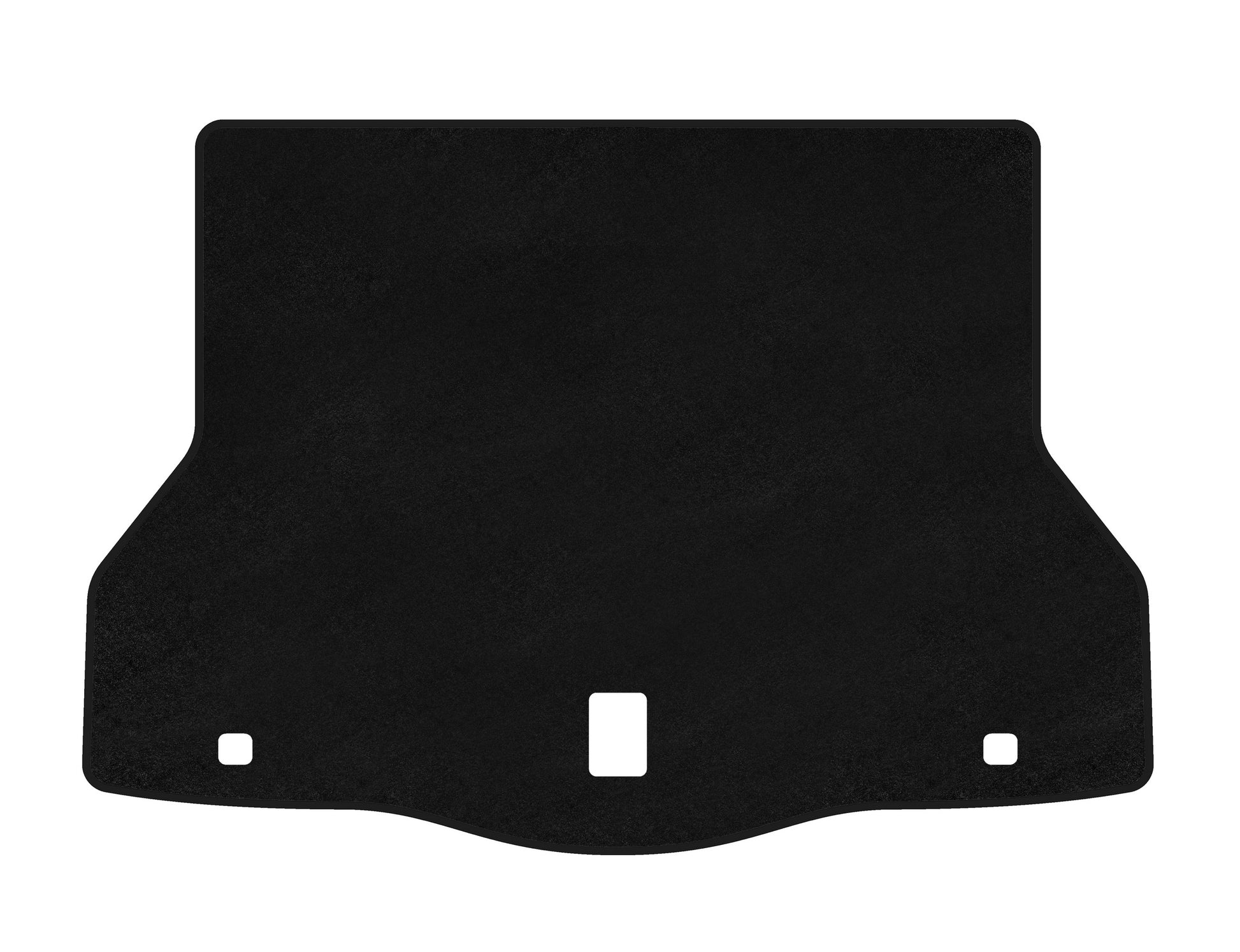Trunk Mat Textile Classic (SD, Black) for Mercedes CLA C117 2013-2019 - image 1