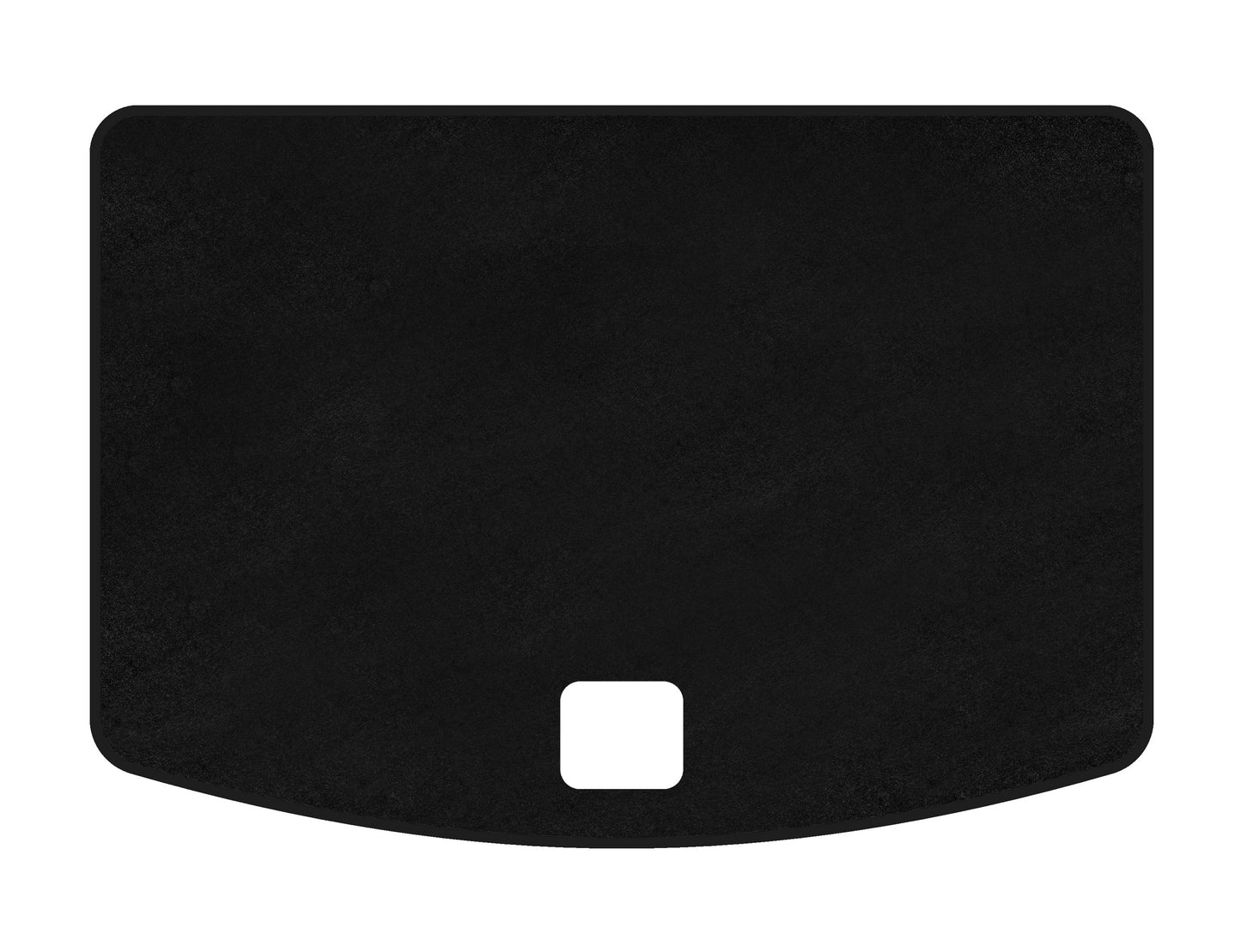 Premium textile trunk mat (2015-2018, All-wheel drive, Black) for Mazda CX-3 2015↗ - image 1
