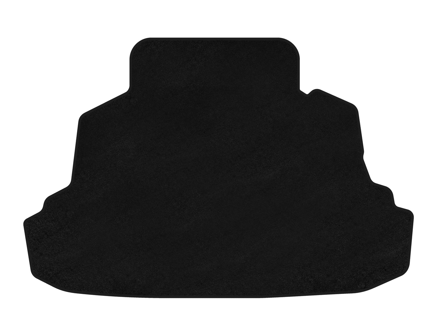 Classic textile trunk mat (SD, Black) for BYD F3 2013-2015 - image 1
