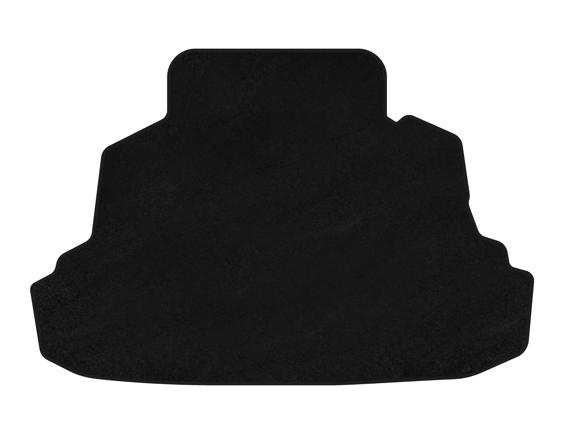 Classic textile trunk mat (SD, Black) for BYD F3 2013-2015 - image 1