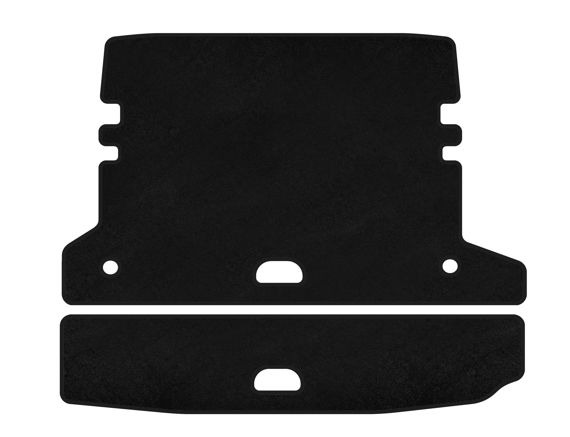 Premium V-2 Textile Trunk Mat (for F-31, Black) for BMW 3 Series F-30/31/34 2012-2019 - image 1