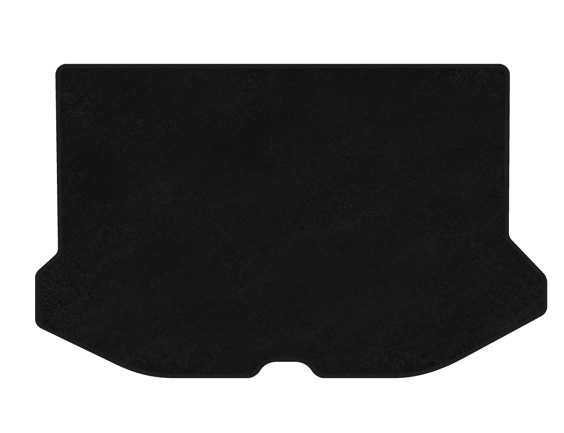 Trunk Mat Textile Classic (Black) for Citroen C-3 Picasso 2010-2017 - image 1