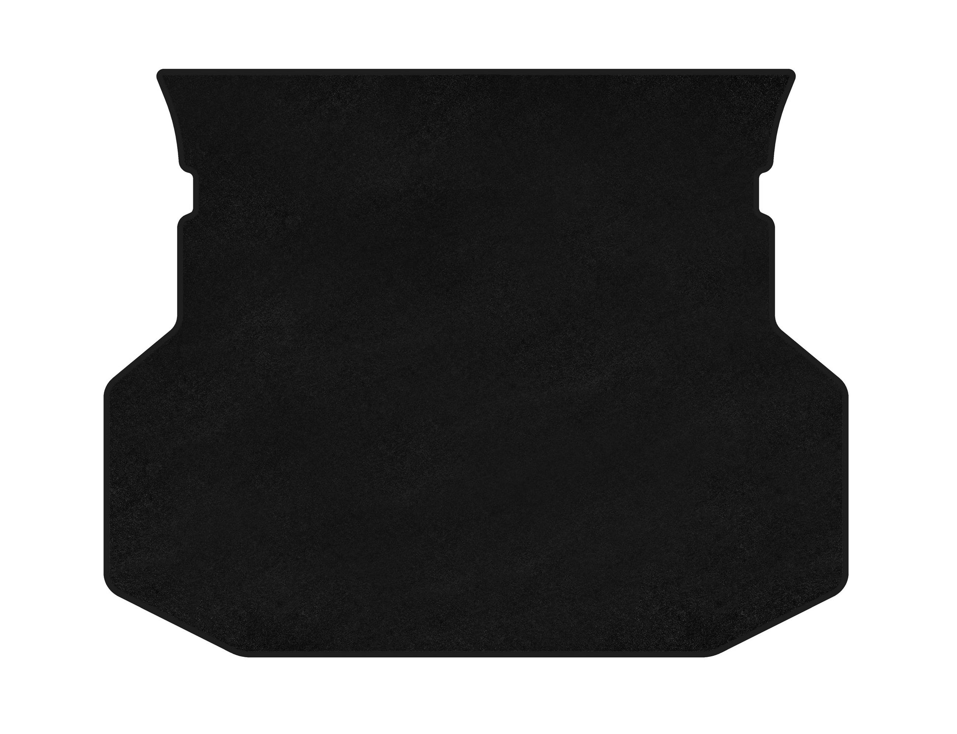Trunk mat textile Premium (SD, Black) for Geely MK - image 1