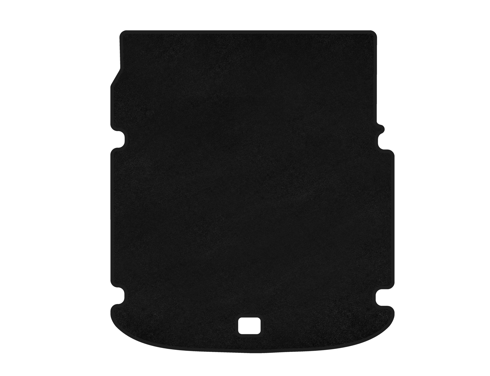 Trunk Mat Textile Classic V-2 (2014-2018, Black) for Audi A7 2010-2018 - image 1