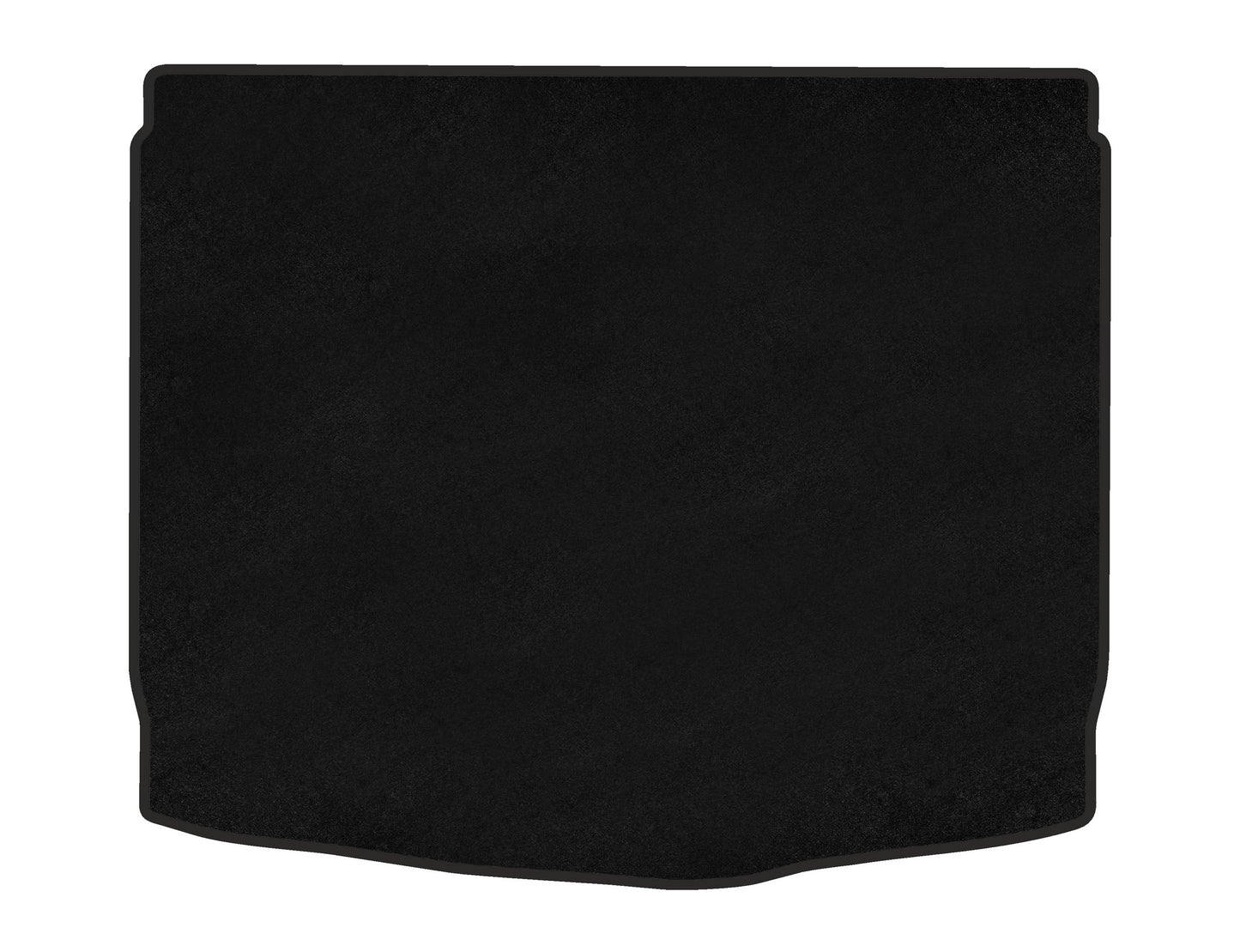 Trunk Mat Textile Premium (Black) for Renault Captur 2019- - image 1