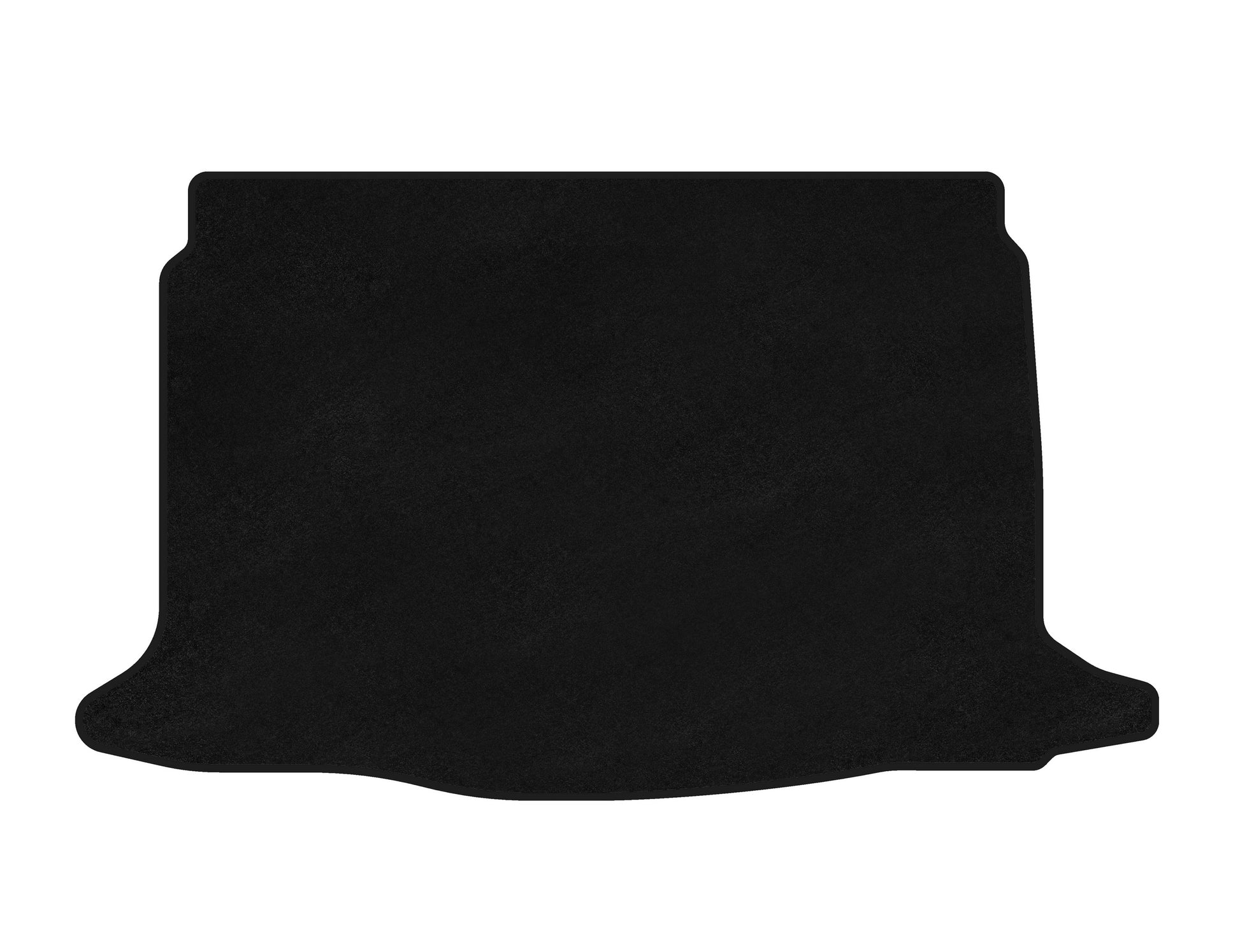 Premium Textile Trunk Mat (HB, Black) for Renault Megane IV 2016-2025 - image 1