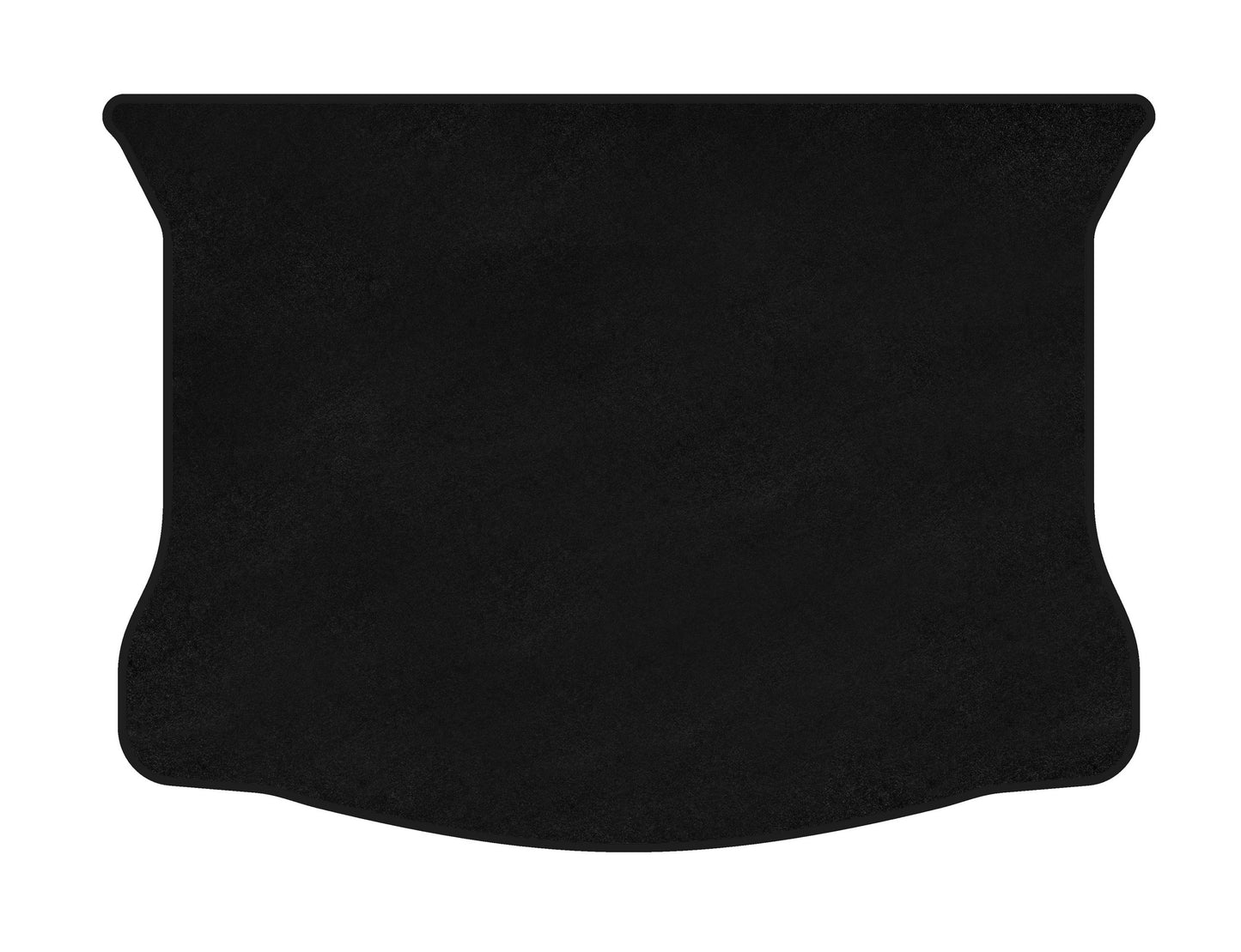 Trunk Mat Textile Classic (Black) for Ford Kuga 2008-2013 - image 1