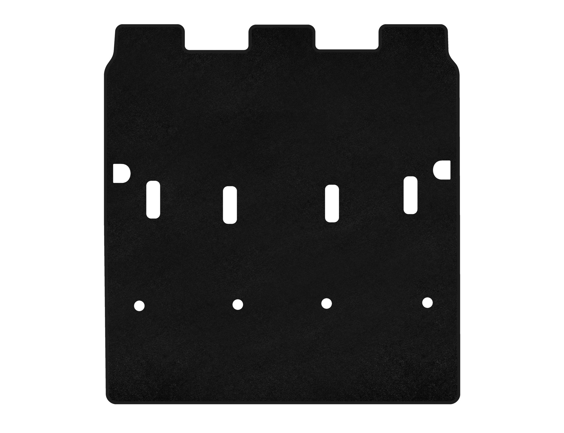 Premium Textile Trunk Mat (7-Seater/Long Wheelbase, Black) for Peugeot Partner/Rifter 2019- - image 1