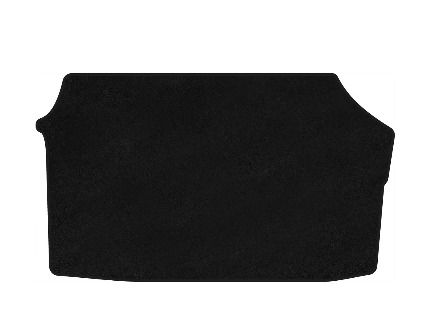 Premium Textile Trunk Mat (1982-1988, SD, Black) for Audi 100 C3 1988-1991 - image 1