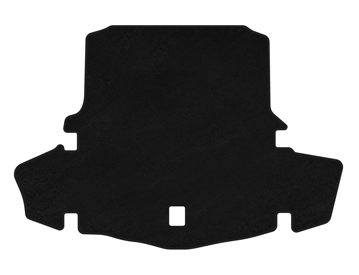 Textile Trunk Mat Classic (Coupe, Black) for Lexus RC 200t 2014- - image 1