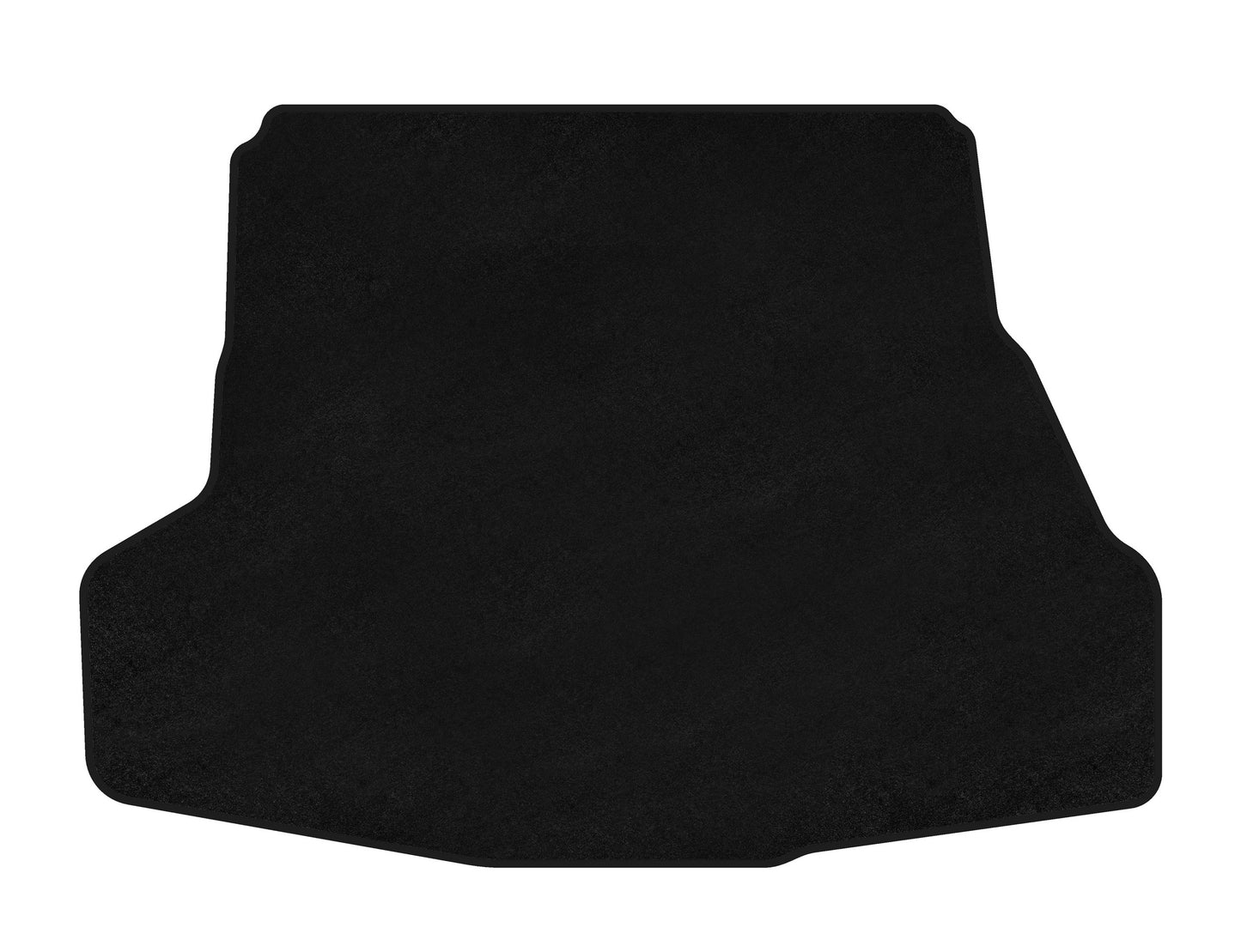 Trunk Mat Textile Premium (SD, Black) for JAC J5 2011-2019 - image 1
