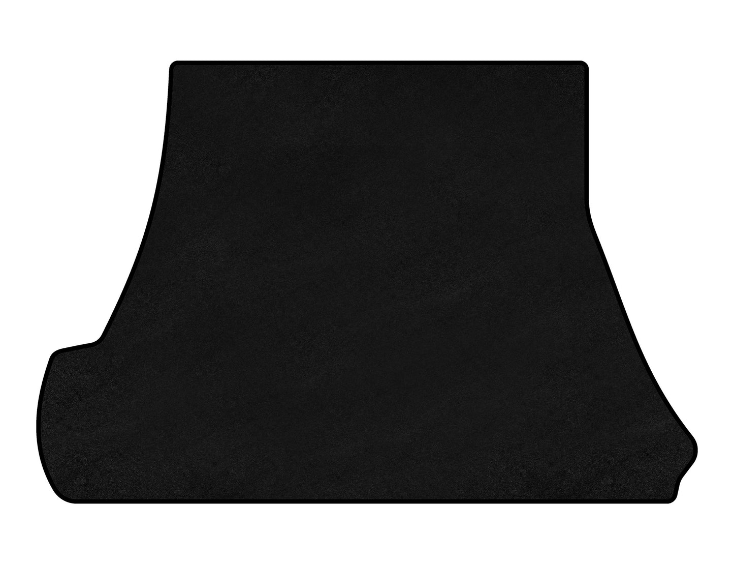 Trunk Mat Textile Premium (SD, Black) for Ford Mondeo 1996-2001 - image 1