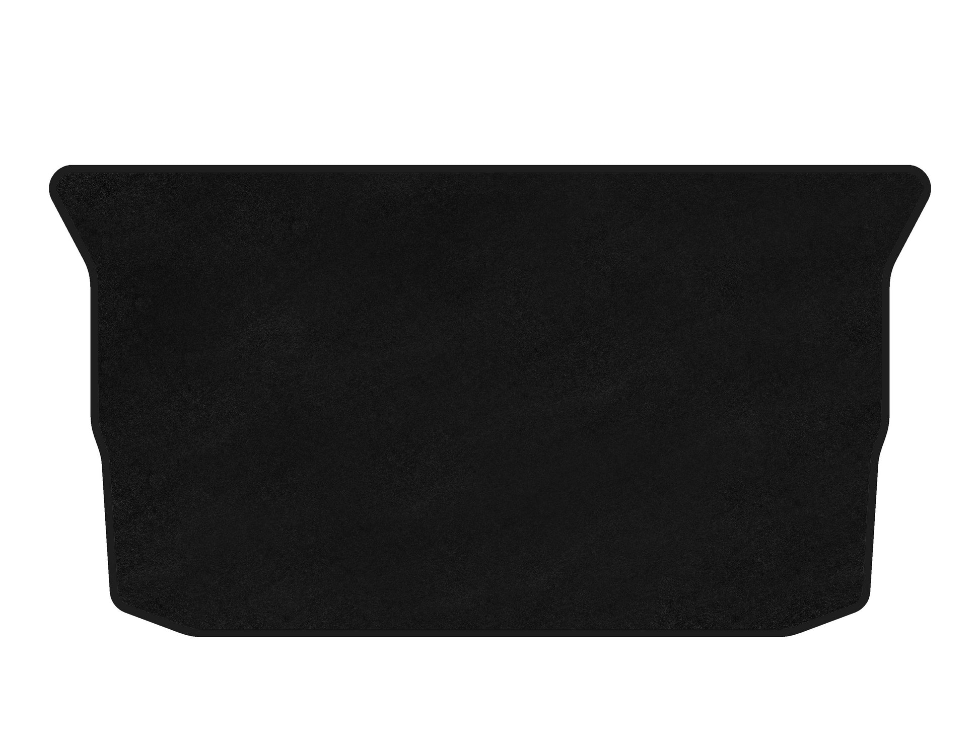 Textile Trunk Mat Classic (HB, 5-door, Black) for Smart 2014- - image 1
