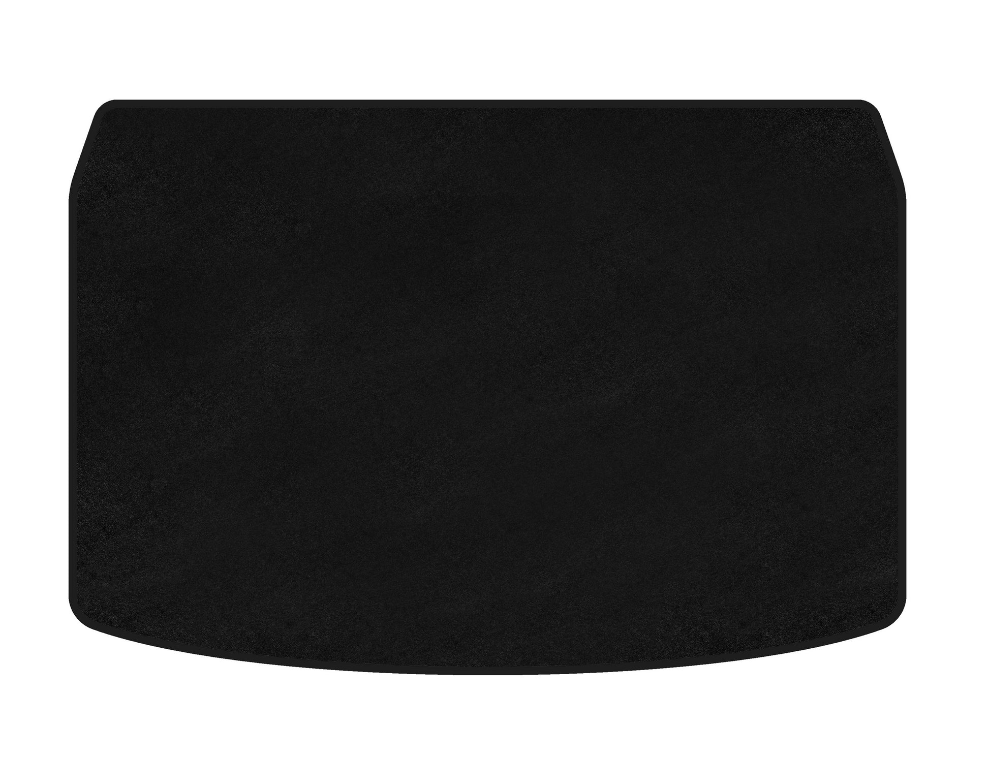 Trunk Mat Textile Premium (2019+, lower, Black) for Kia Stonic 2017- - image 1